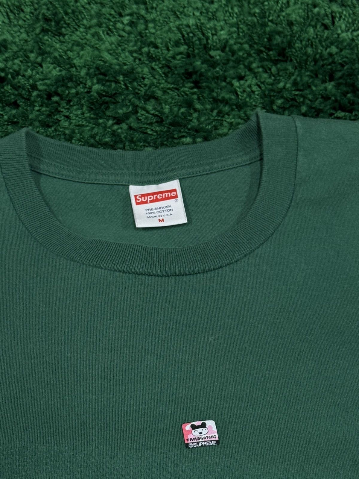 Supreme Supreme Tamagotchi Tee Mens Green Medium SS23 Size US M / EU 48-50 / 2 - 2 Thumbnail