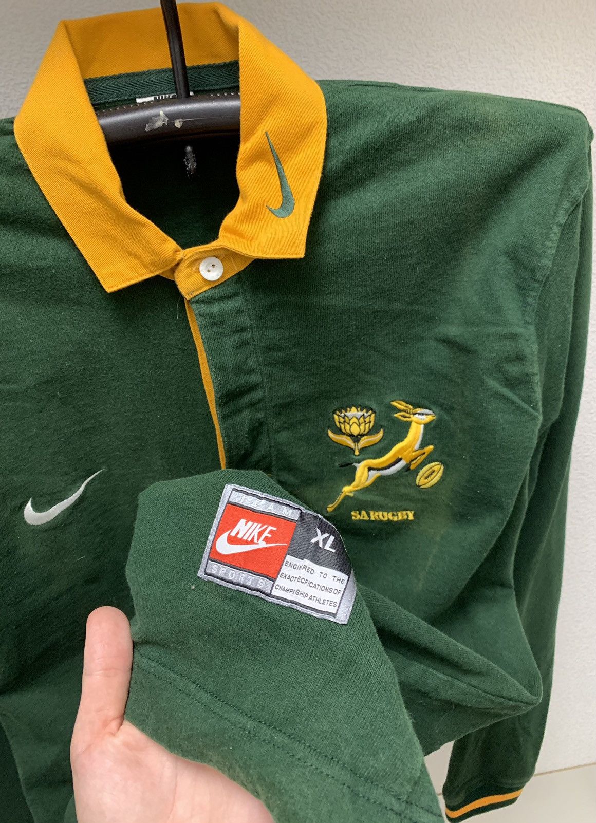 Nike Sarugby rugby vintage longsleeve Nike jersey Australia Xl Size US XL / EU 56 / 4 - 4 Thumbnail