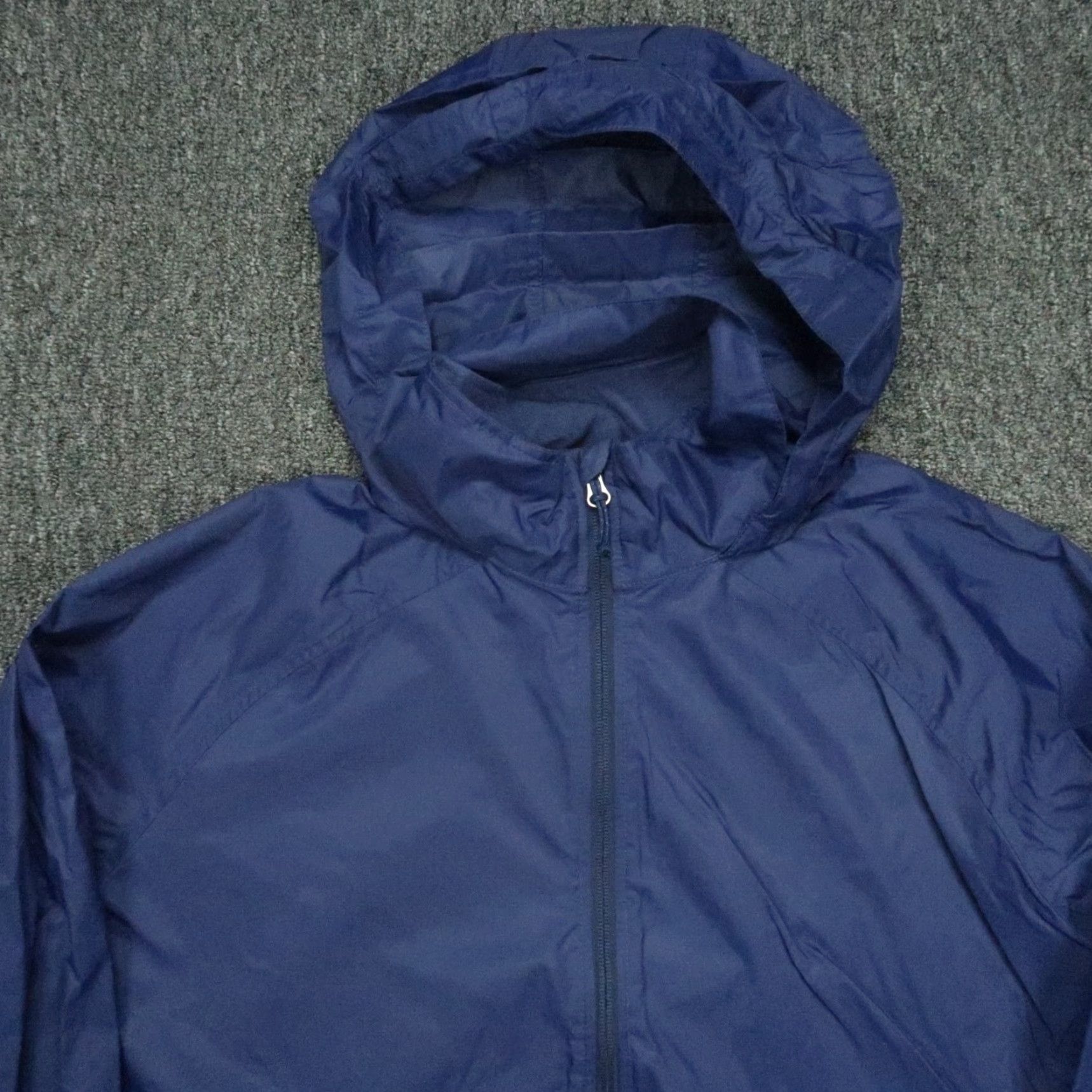 Vintage L.L. Bean Jacket Mens Large Tall Blue Casco Bay Windbreaker Full Zip Pockets LT Size US L / EU 52-54 / 3 - 3 Thumbnail