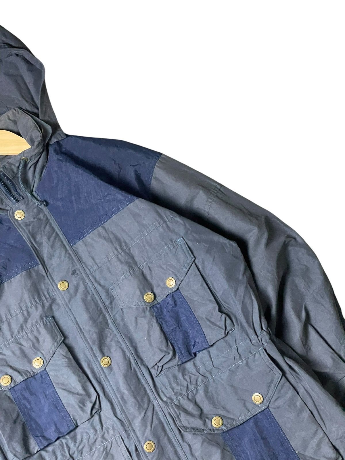 Japanese Brand × Vintage J.PRESS Multi-pocket Hooded Jacket (94) Size US M / EU 48-50 / 2 - 5 Thumbnail