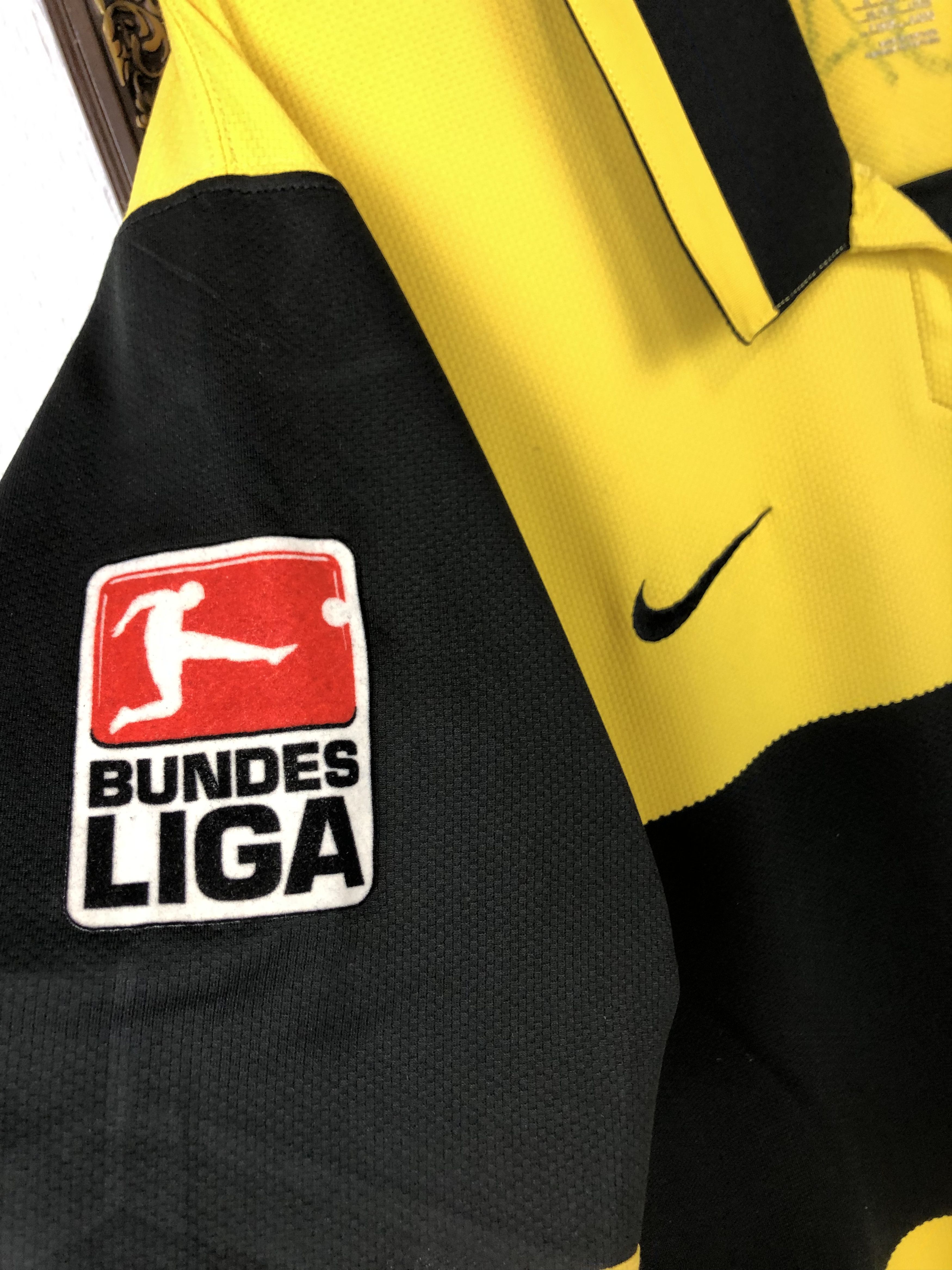 Nike × Vintage Borussia Dortmund football shirt 2007 #10 Petric Jersey Nike Size US XL / EU 56 / 4 - 7 Thumbnail