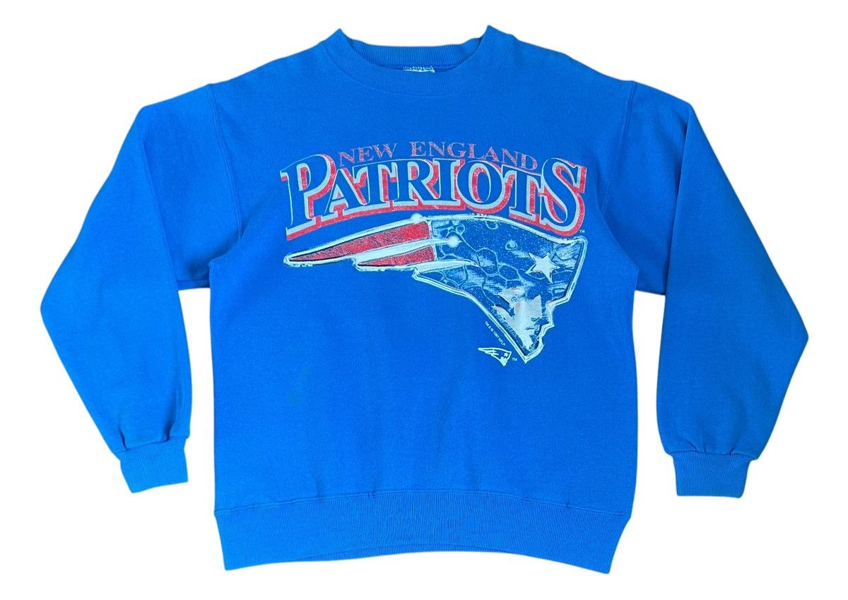 90s Vintage New England Patriots Nfl Crew Neck