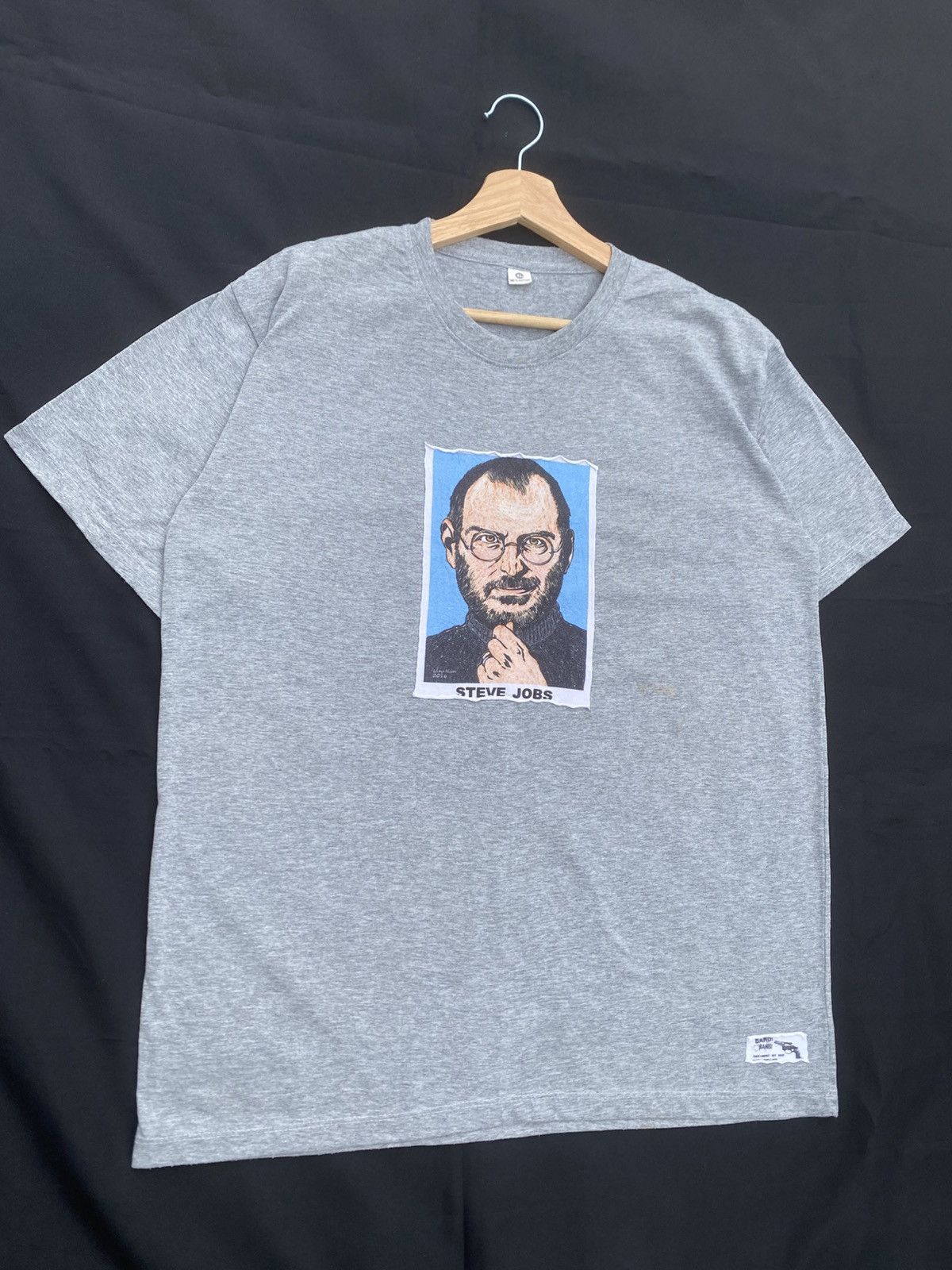 Other Rare Steve Jobs Drawing By Nan Tshirt Size US L / EU 52-54 / 3 - 3 Thumbnail
