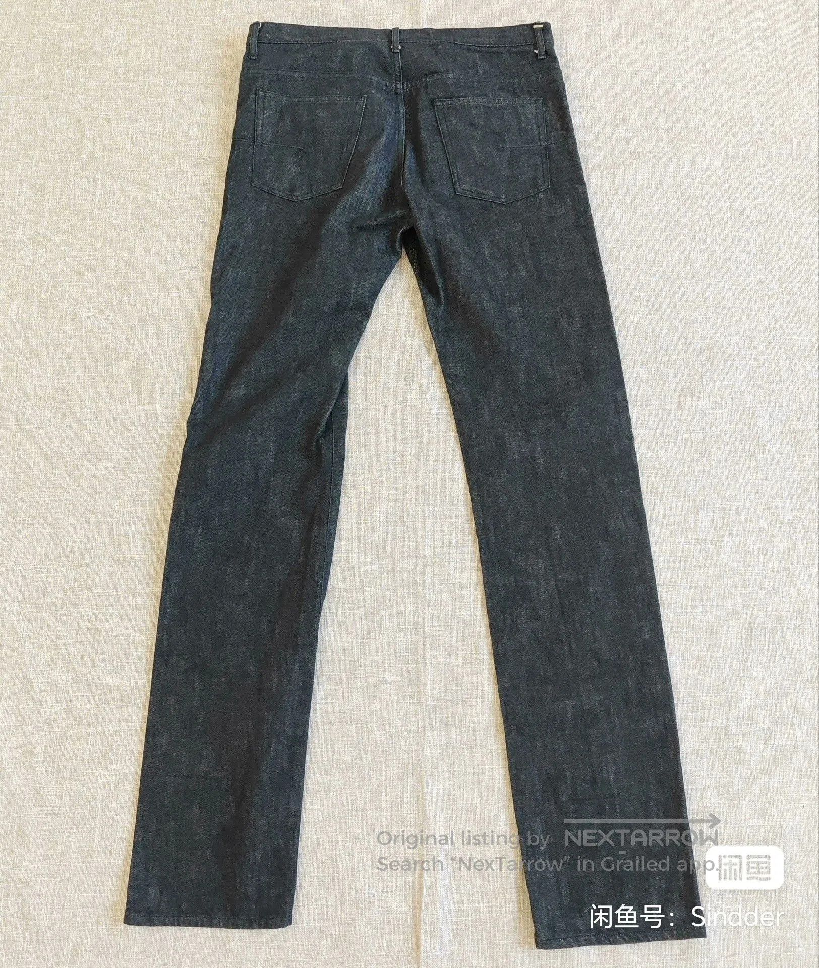 Dior Dior Homme Men's Raw Denim Jeans. Size US 34 / EU 50 - 5 Thumbnail
