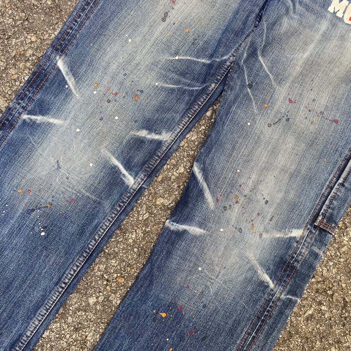 If Six Was Nine Carpenter Jeans Buzz Spunky Distressed Denim Size US 32 / EU 48 - 3 Thumbnail