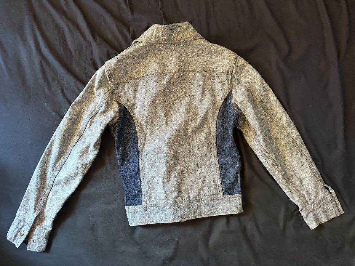 Lee LEE “GEMINI” REVERSIBLE DENIM JACKET c.1976 Size US XS / EU 42 / 0 - 4 Thumbnail