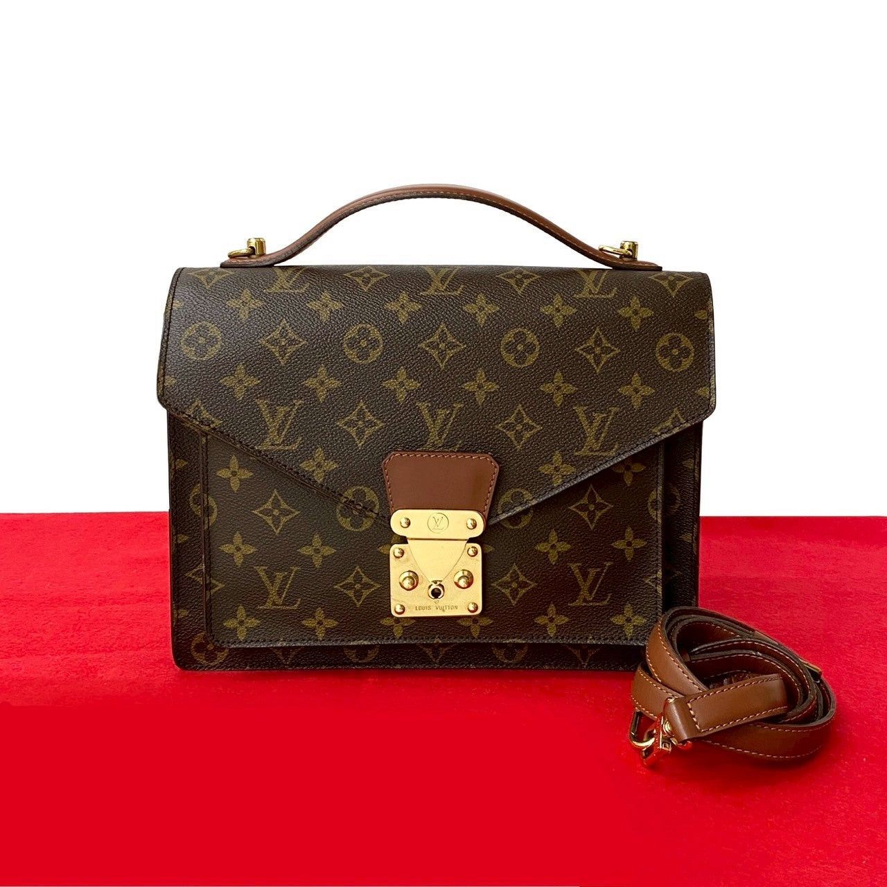 Louis Vuitton Louis Vuitton Shoulder Bag Brown Leather Size ONE SIZE - 1 Thumbnail