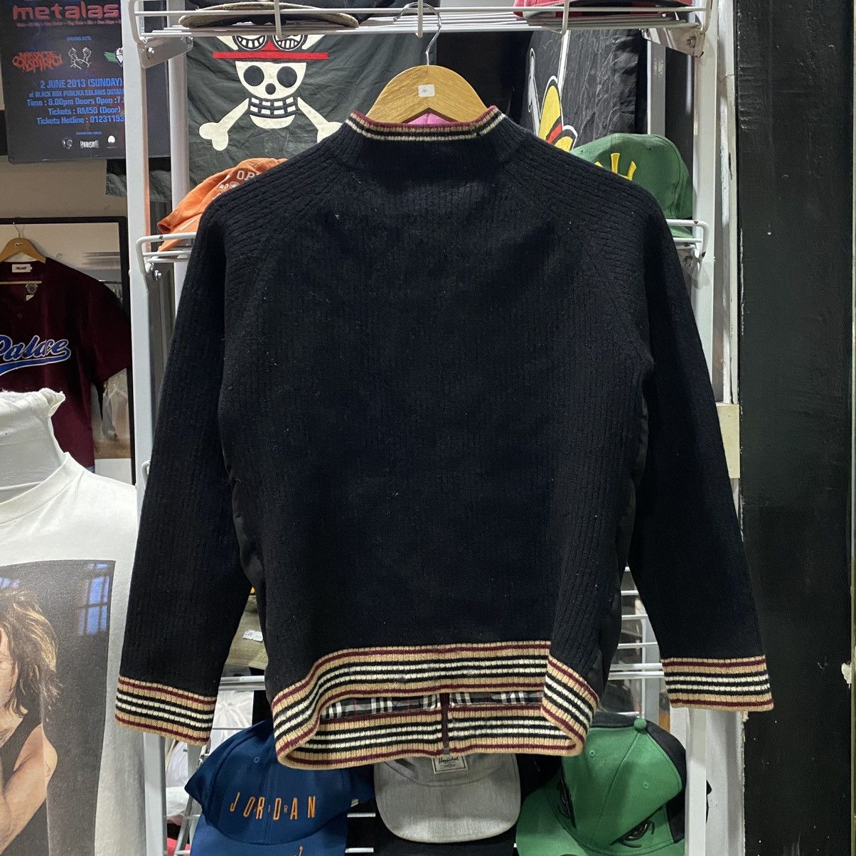 Black Label × Burberry Burberry x Black Label Black Basic Logo Knit Sweater Size US S / EU 44-46 / 1 - 2 Thumbnail
