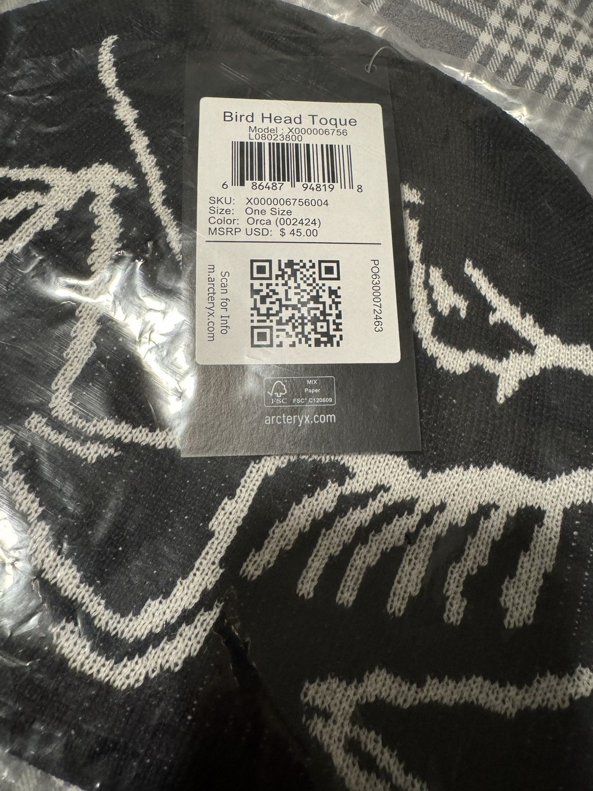 Arc'teryx Arc'Teryx Bird Head Toque Size ONE SIZE - 3 Thumbnail