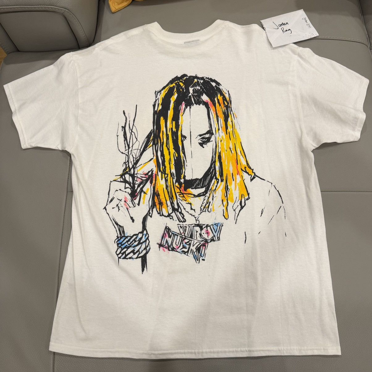 Revenge Revenge x Lil Durk painting tee White size XL Like new Size US XL / EU 56 / 4 - 6 Thumbnail
