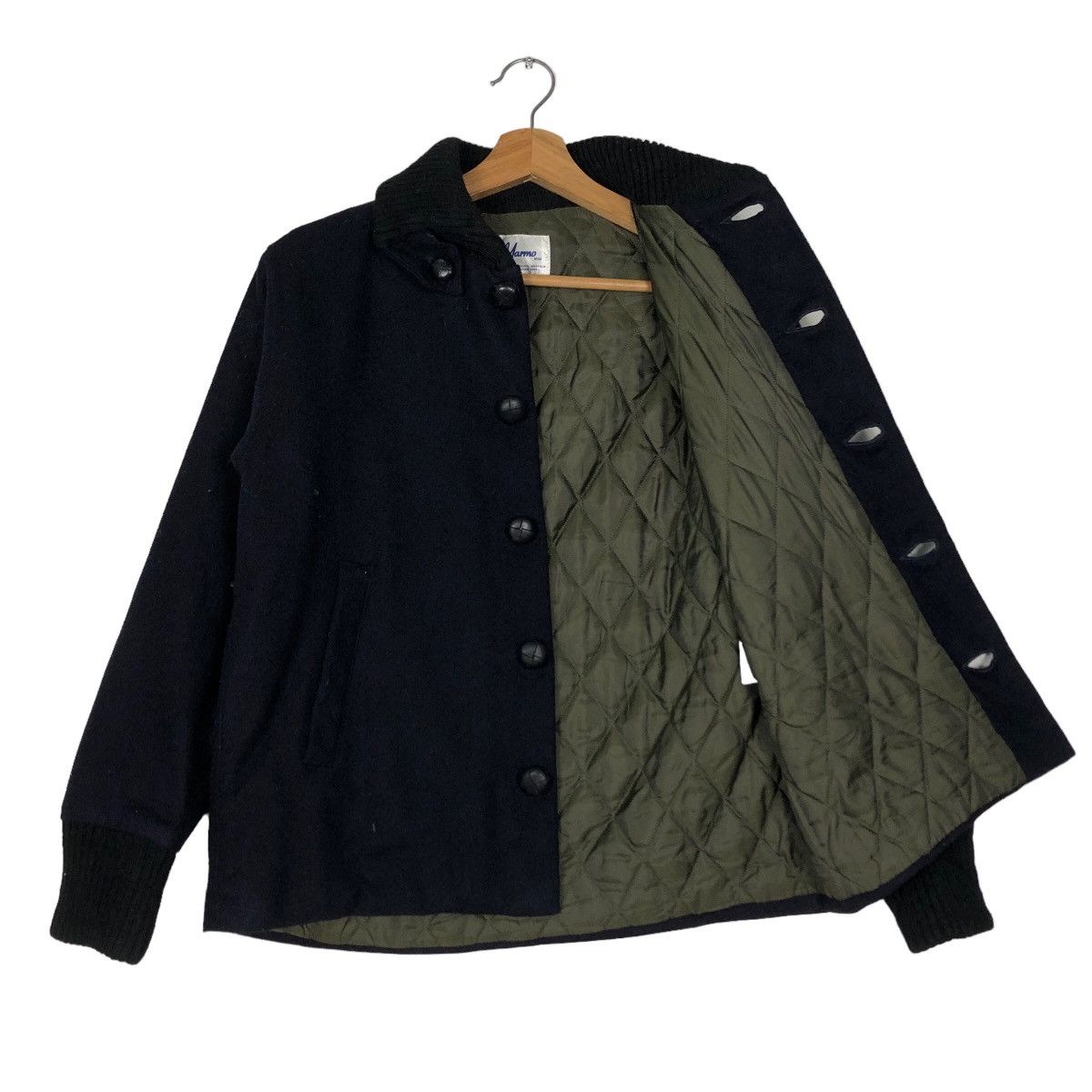 Japanese Brand 🔥90’s Vintage Quilted Jacket Button Yarmo Issey Miyake Size US M / EU 48-50 / 2 - 9 Thumbnail