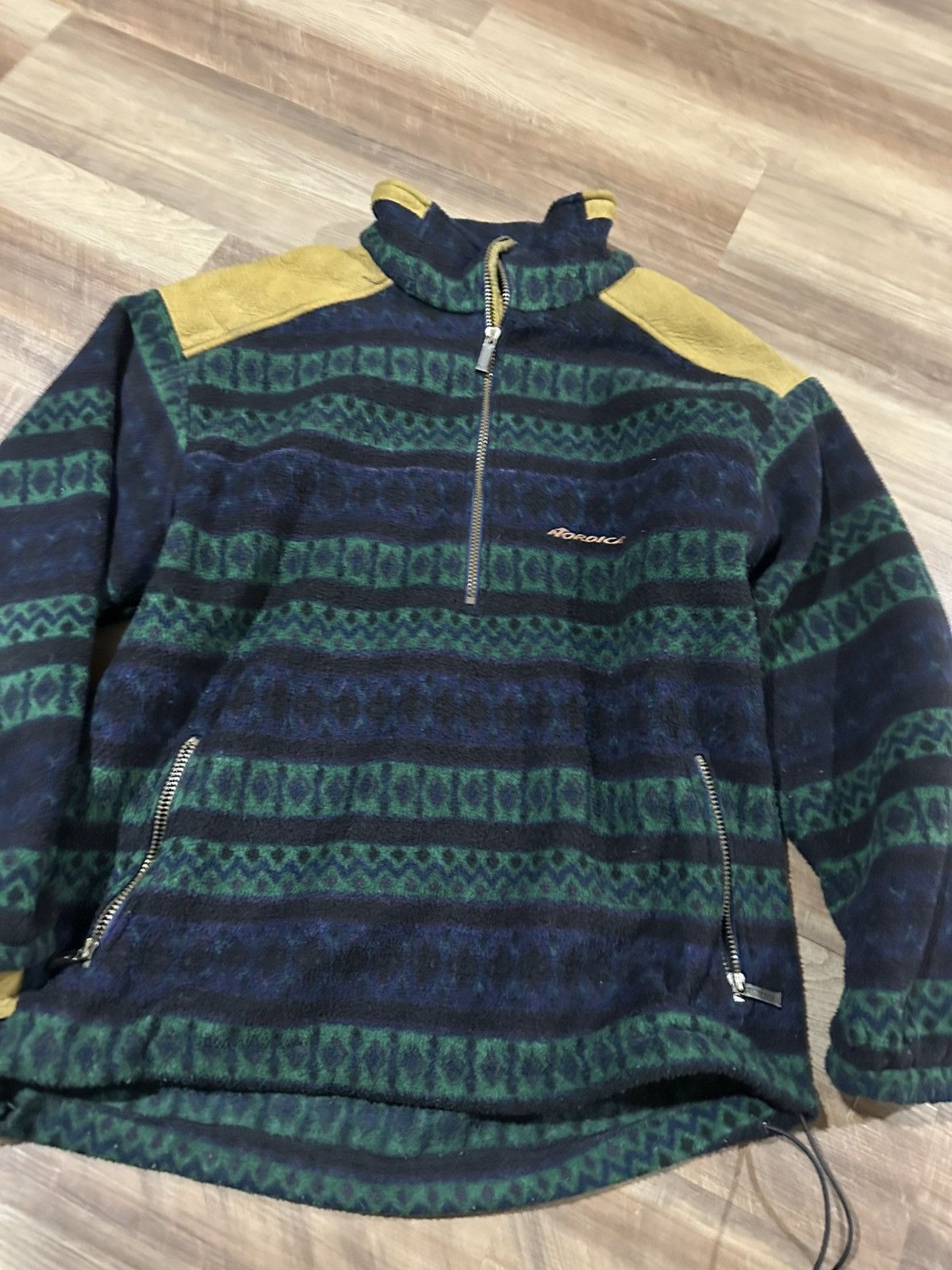 Patagonia Vintage Patagonia Synchilla Men's Fleece Jacket Look Alike Size US L / EU 52-54 / 3 - 3 Thumbnail