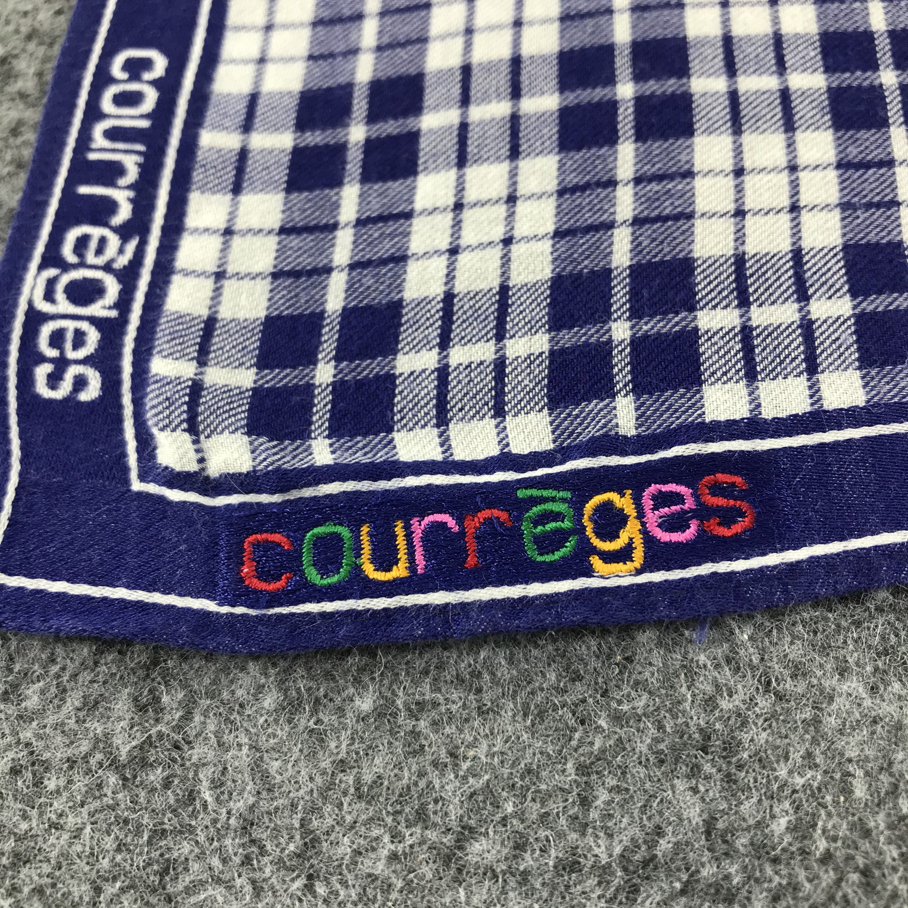 Courreges Courreges Handkerchief Neckerchief Bandana H99 Size ONE SIZE - 4 Thumbnail