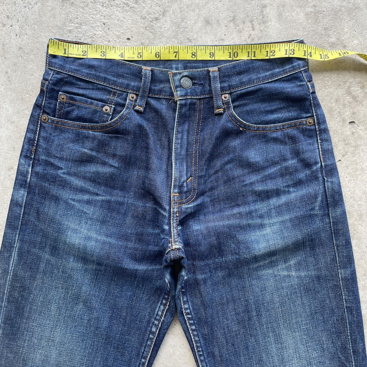 Levi's Vintage Clothing Vintage Levi’s 553 Faded FLARE Distressed BOOTCUT Jeans Pant Size US 28 / EU 44 - 5 Thumbnail