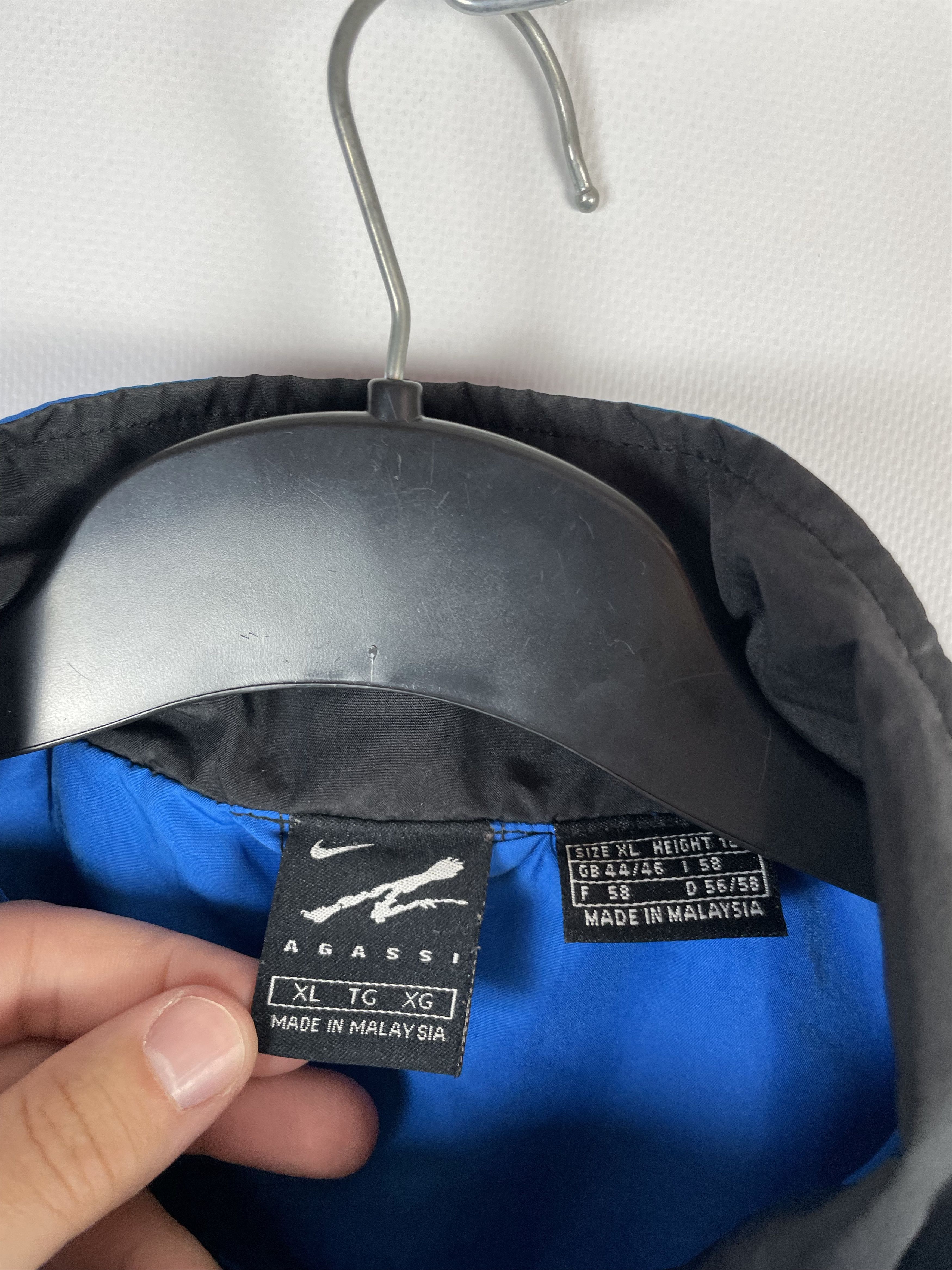 Nike 90’s NIKE AGASSI TRANSFORMER SWOOSH LOGO RARE JACKET + VEST Size US XL / EU 56 / 4 - 5 Thumbnail