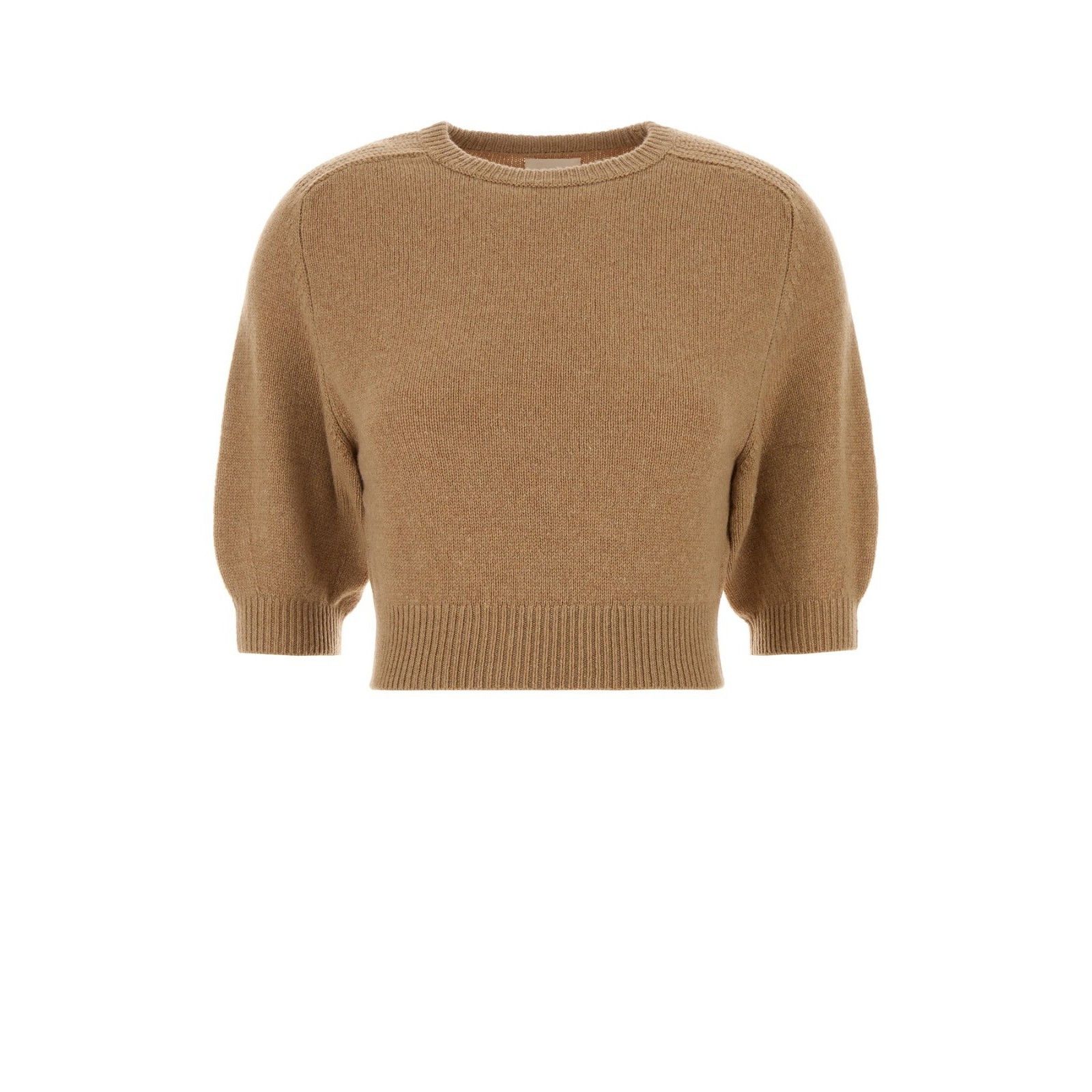KHAITE KHAITE Lorelai Brown Wool Blend Sweater New & Authentic (Wom Size S / US 4 / IT 40 - 1 Thumbnail
