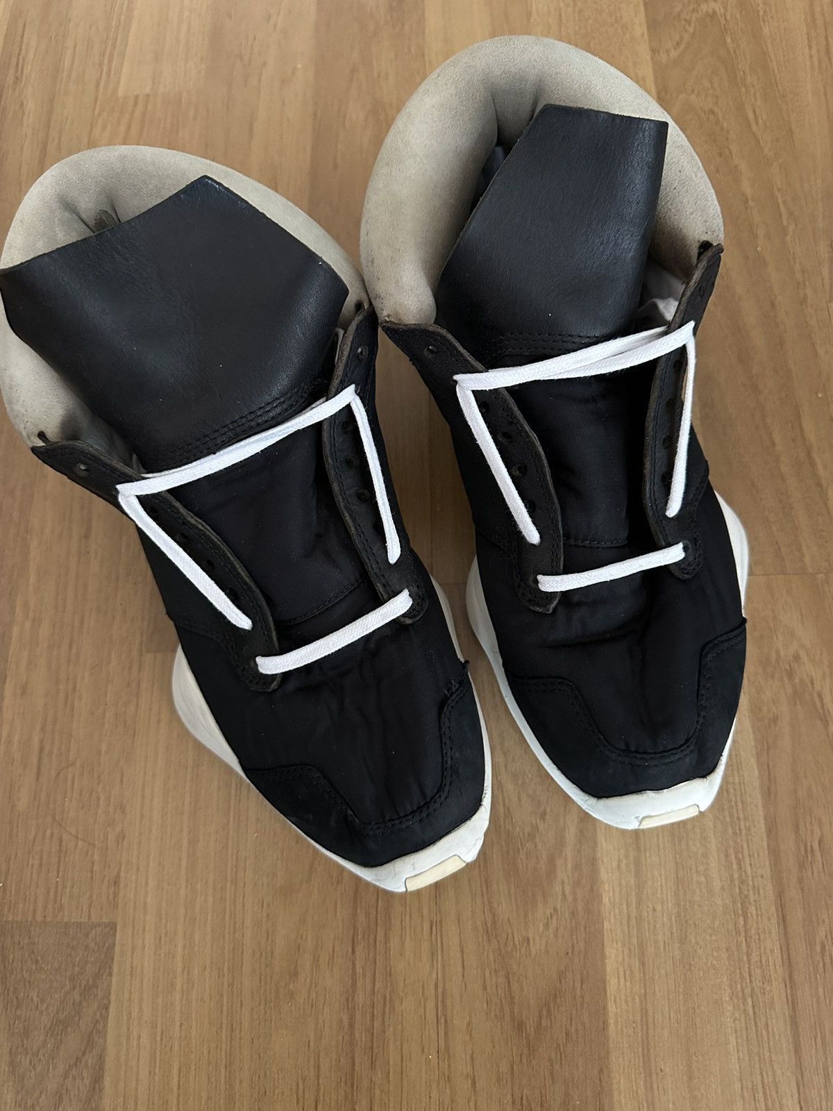 Adidas × Rick Owens Adidas x Rick Owens Vicious Runners Size US 7.5 / EU 40-41 - 8 Thumbnail