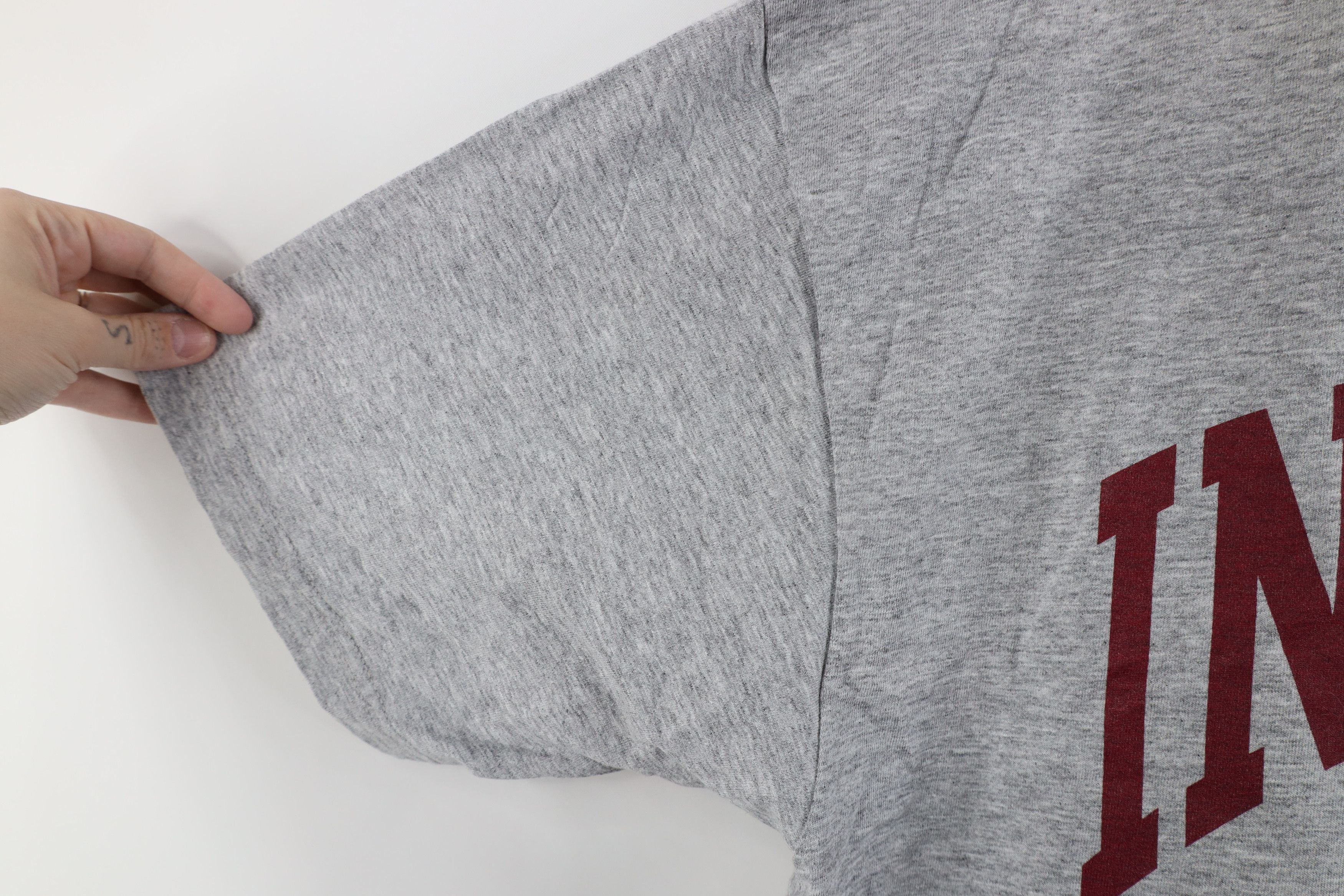 Vintage Vintage 90s Spell Indiana University Short Sleeve T-Shirt Size US XXL / EU 58 / 5 - 5 Thumbnail