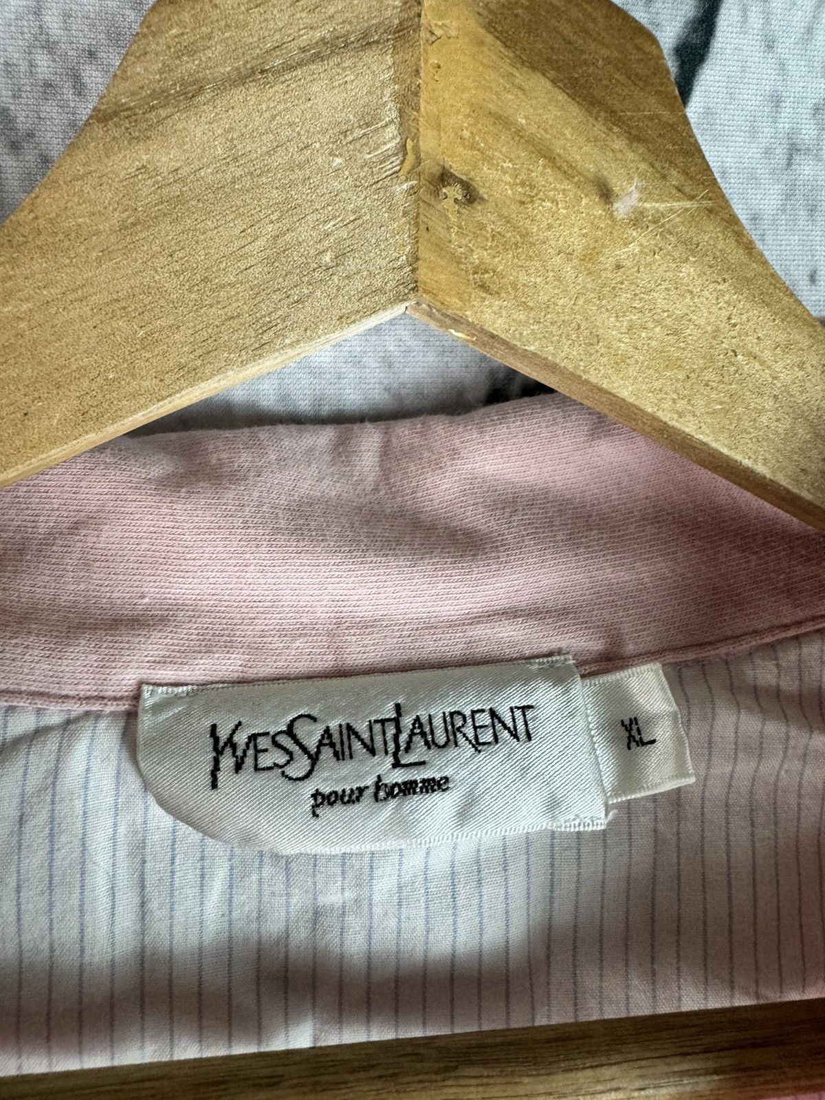 Yves Saint Laurent YSL Yves Saint Laurent Polo Logo Vintage Size US XL / EU 56 / 4 - 3 Thumbnail
