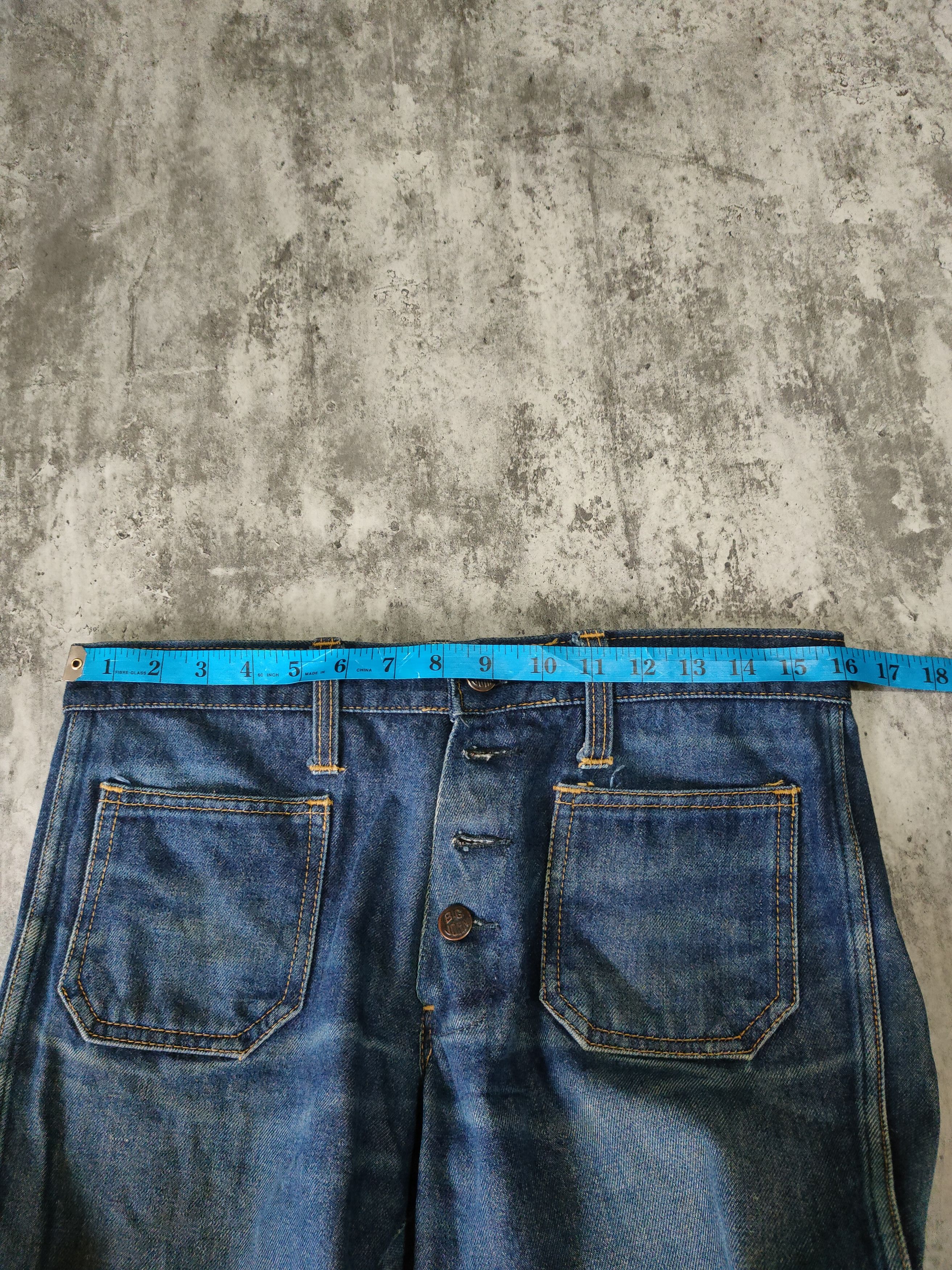 Tornado Mart Vintage Big John Distressed Super Flare Jeans Size US 32 / EU 48 - 17 Thumbnail