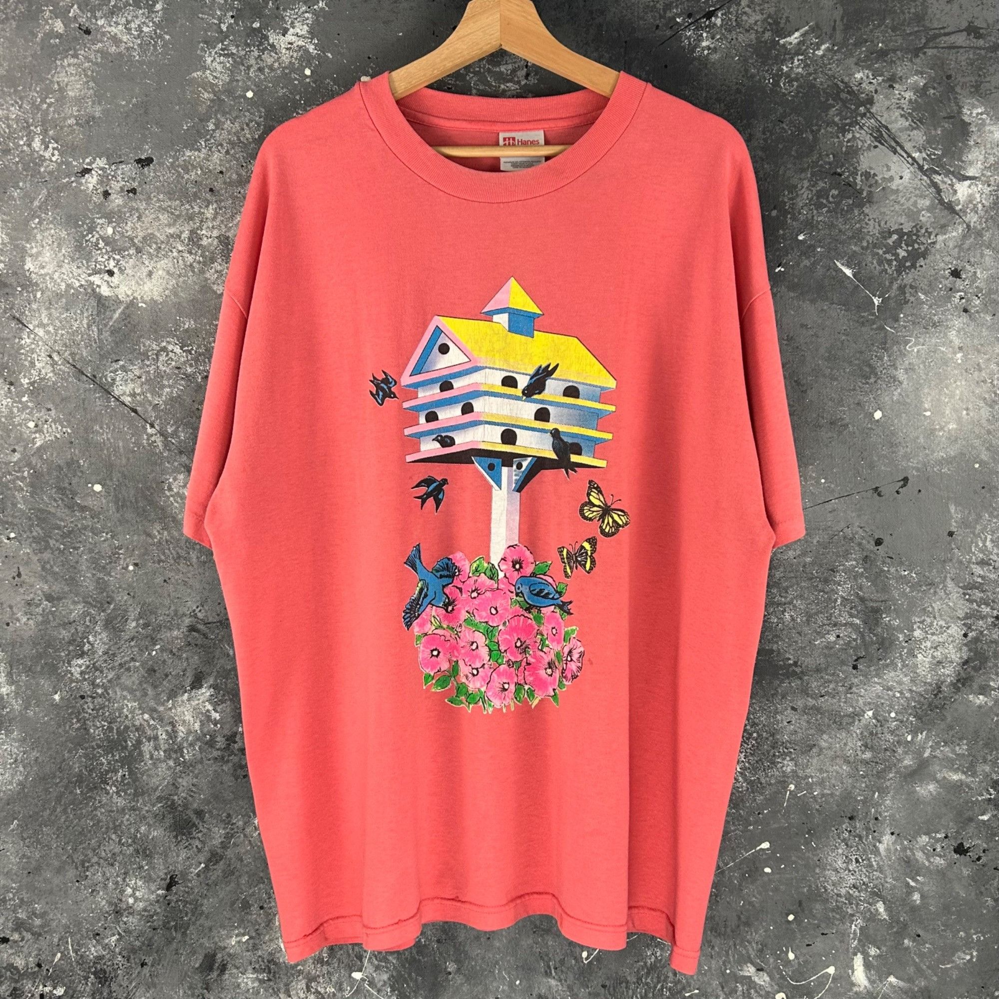 Vintage Vintage 1990’s Birdhouse nature shirt Size US XL / EU 56 / 4 - 1 Thumbnail