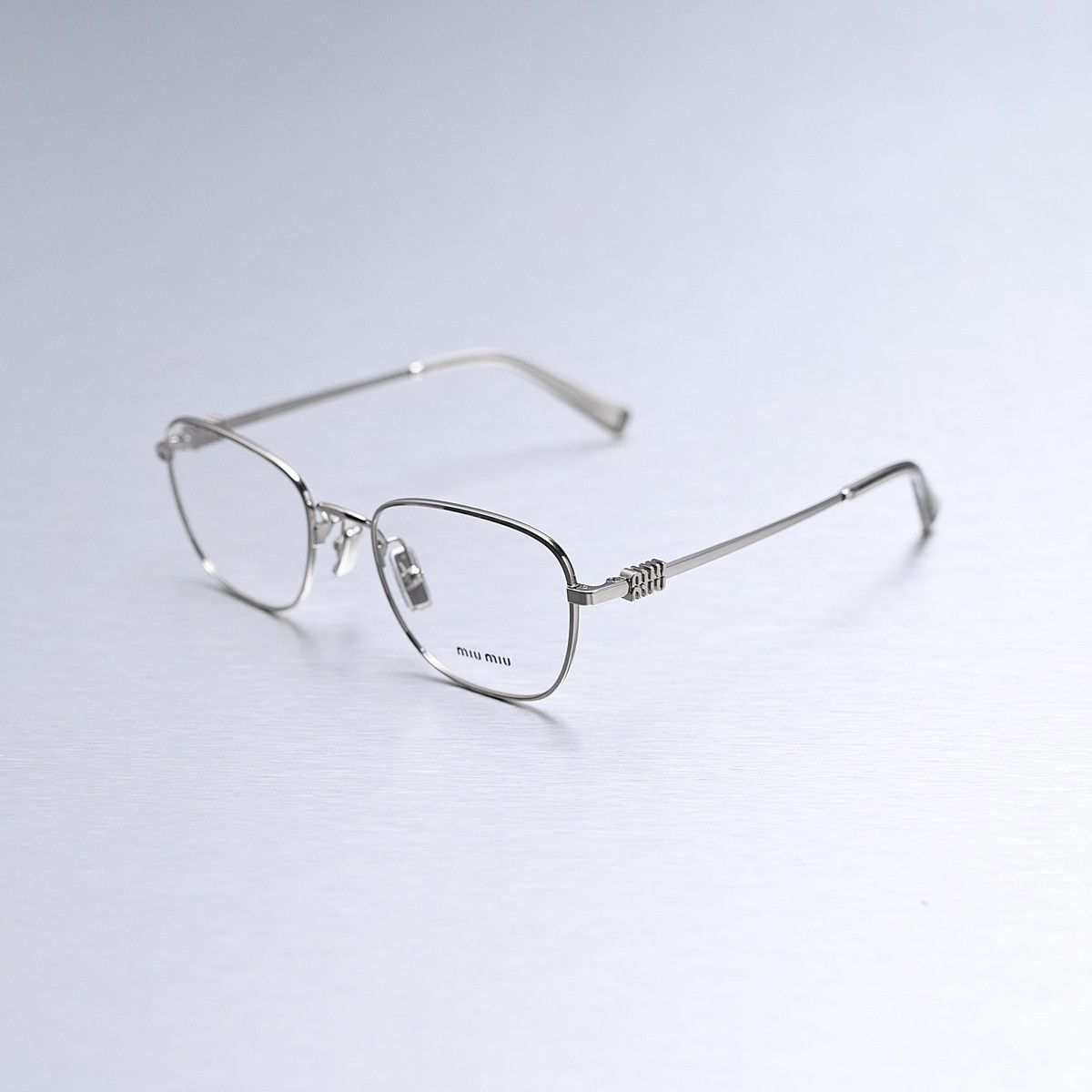 メガネ MiuMiu FW24 Miu Miu - 0MU 53WV - 1BC1O1 (0MU 53WV 1BC1O1) Miu Miu MU 53WV 26C1O1 Old Gold Eyeglasses for Woman