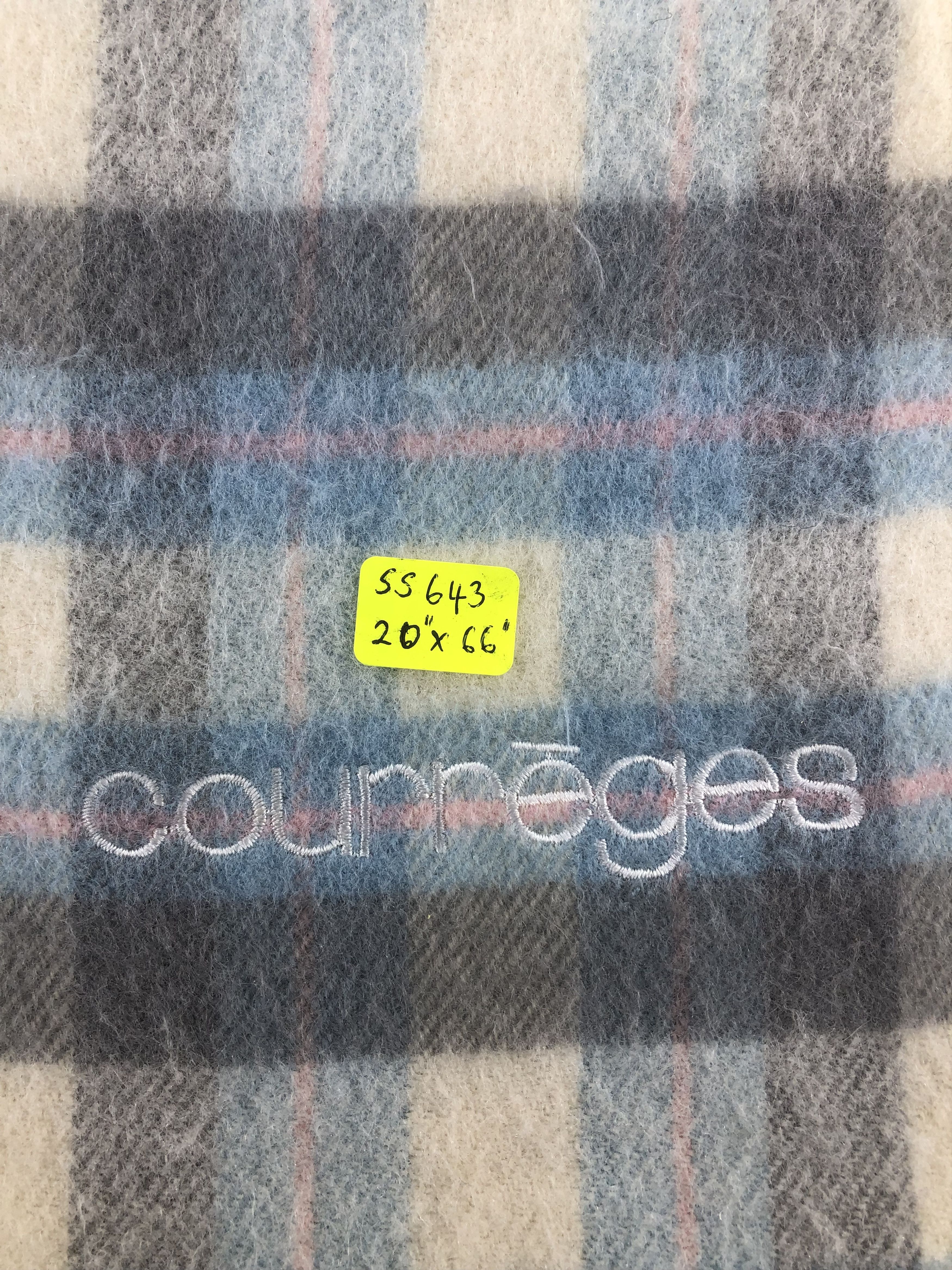 Courreges Courreges Scarf / Muffler / Neckwear Size ONE SIZE - 4 Thumbnail
