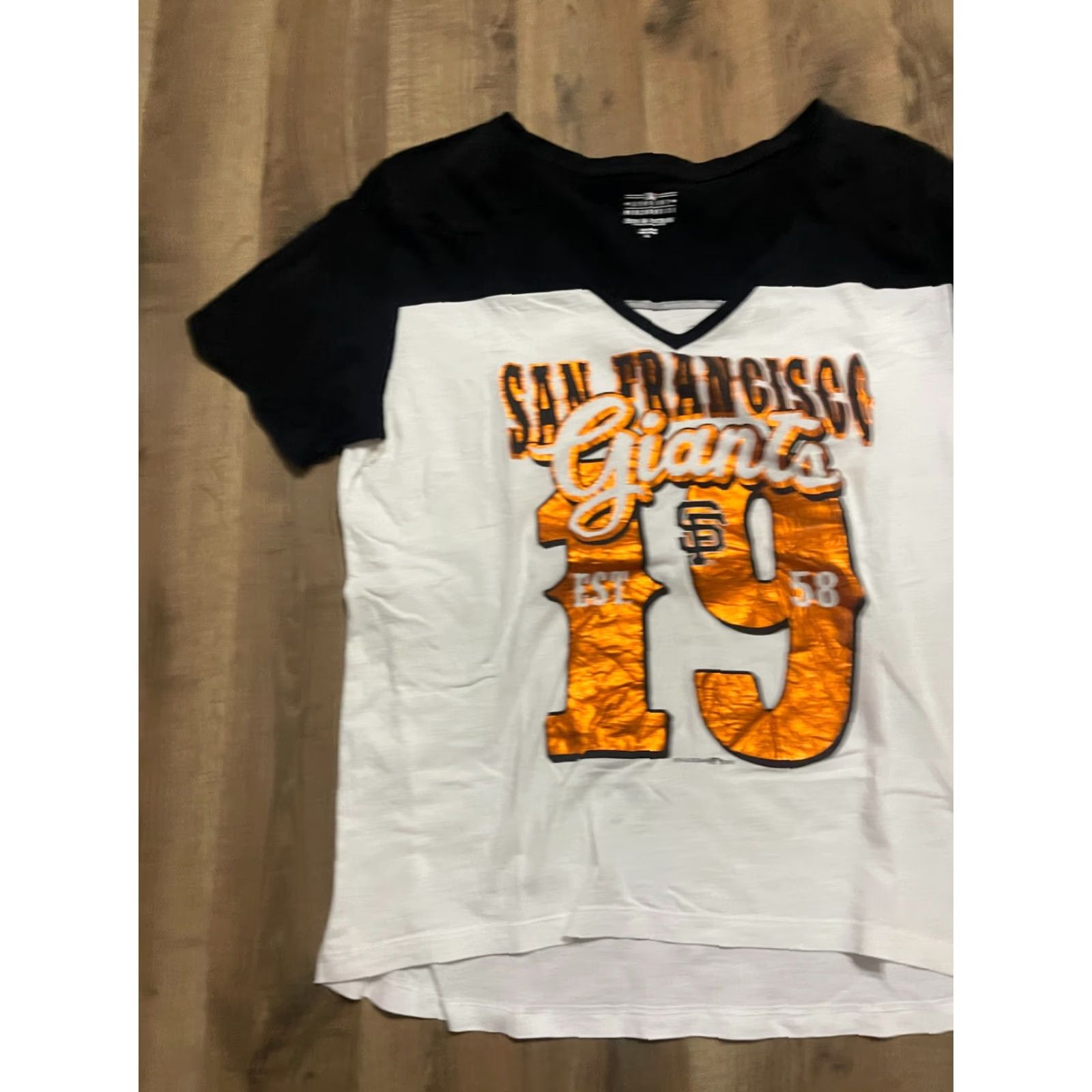 Vintage Genuine Merchandise Shirt Women's XL V-neck San Francisco Giants 1958 Size XL / US 12-14 / IT 48-50 - 3 Thumbnail