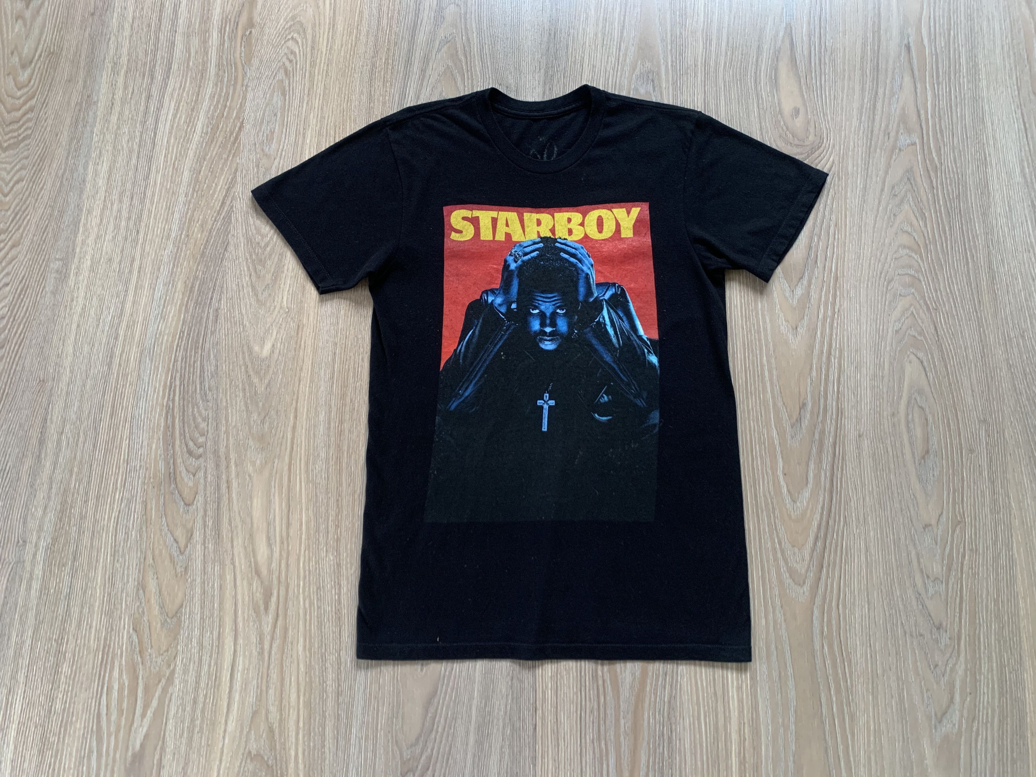 Rap Tees Mens The Weekend Starboy XO T-Shirt Size US S / EU 44-46 / 1 - 8 Thumbnail