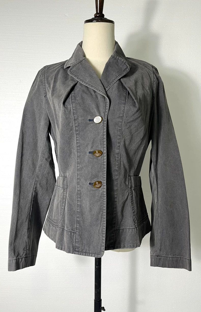 Vivienne Westwood x CDG Denim Blazer - dmc