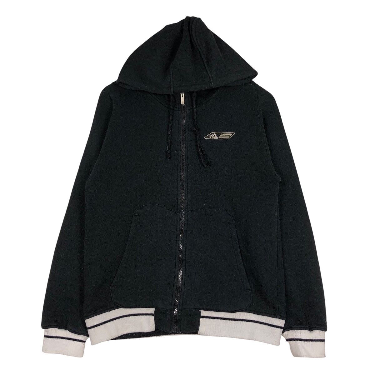 Adidas × Japanese Brand Adidas hoodie sweater jacket rare casual design small Size US S / EU 44-46 / 1 - 1 Thumbnail