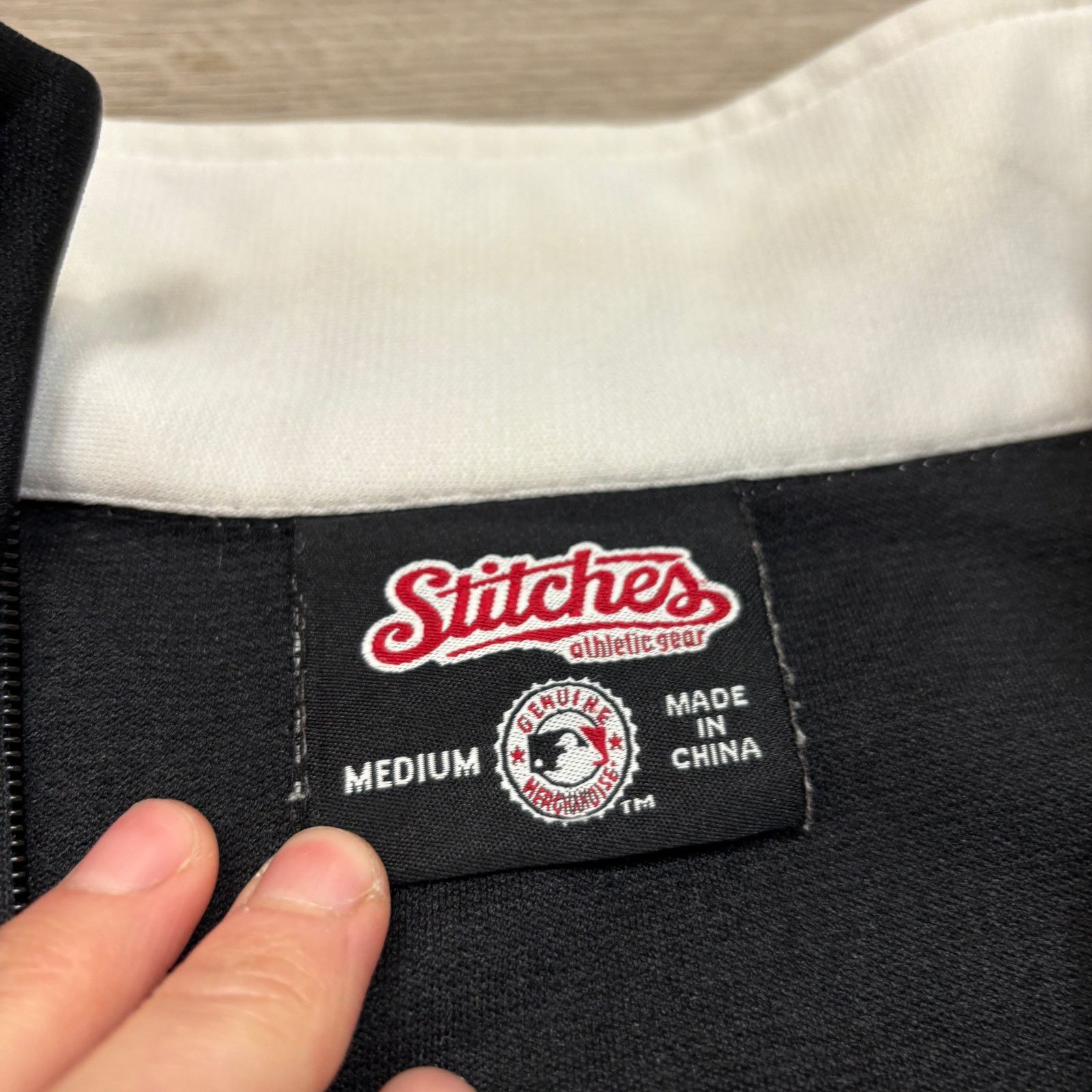 Other Stitches MLB LA Dodgers Embroidered Black Full Zip Sweater M Size US M / EU 48-50 / 2 - 4 Thumbnail