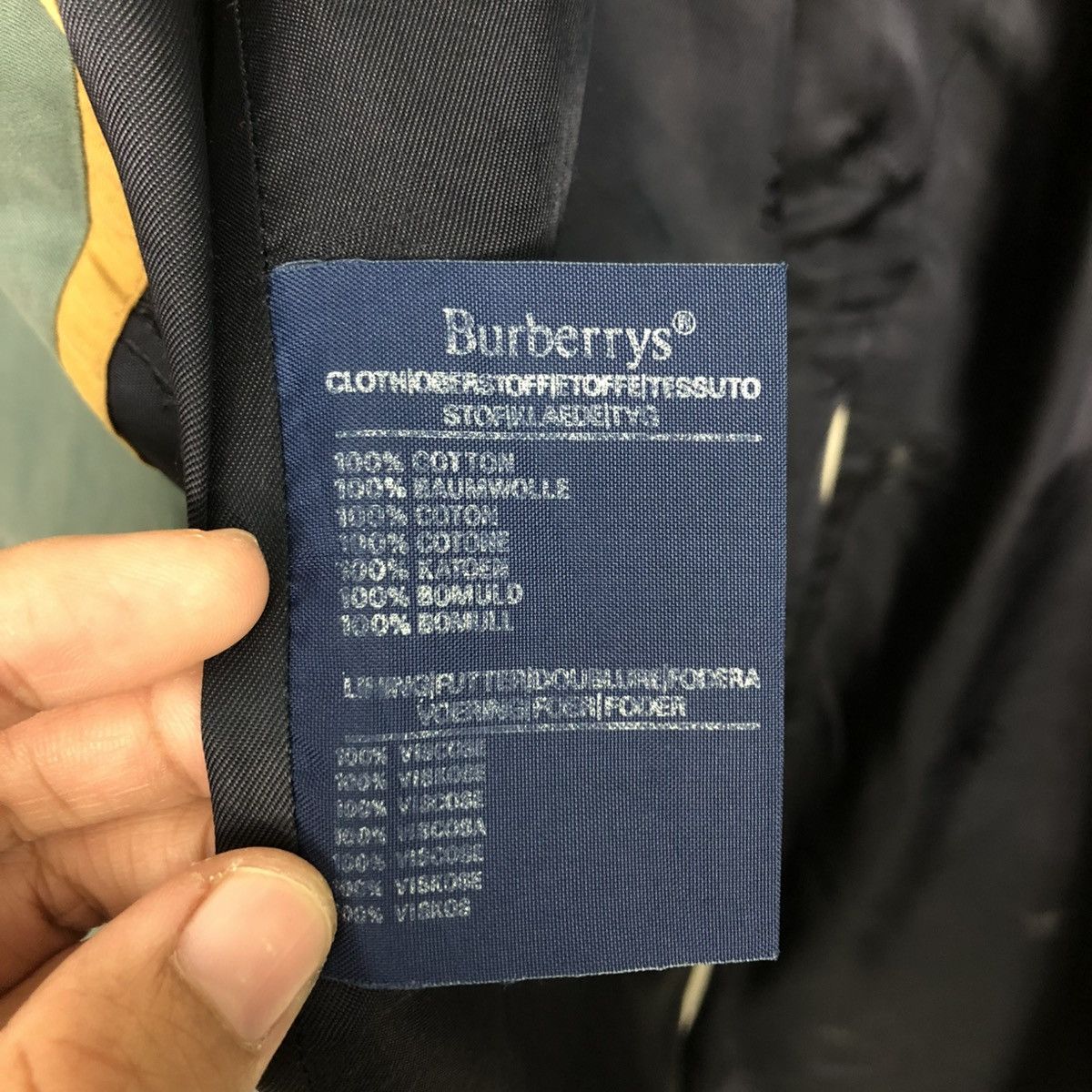Burberry 🔥VINTAGE LONG TRENCH COATS JACKET BURBERRYS MADE IN ENGLAND Size US M / EU 48-50 / 2 - 20 Thumbnail