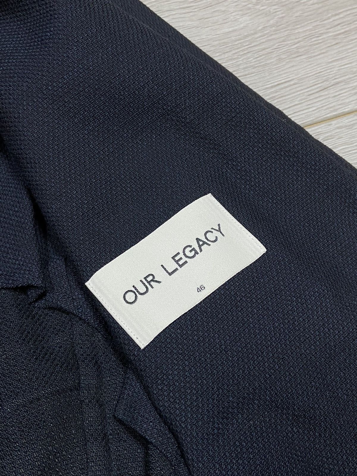 Our Legacy Our Legacy linen vintage wool blazer Size 46R - 4 Thumbnail