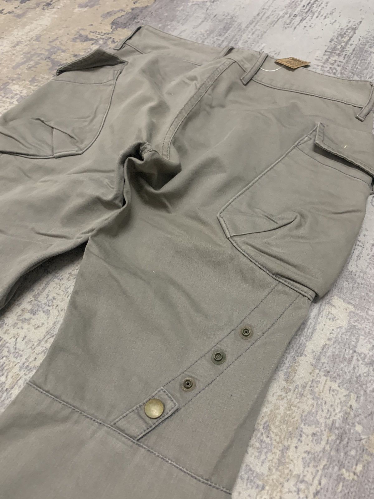 CCP (Crazy Character Print) CCP Japanese Techtical Cargo Pants Grey Size US 30 / EU 46 - 12 Thumbnail