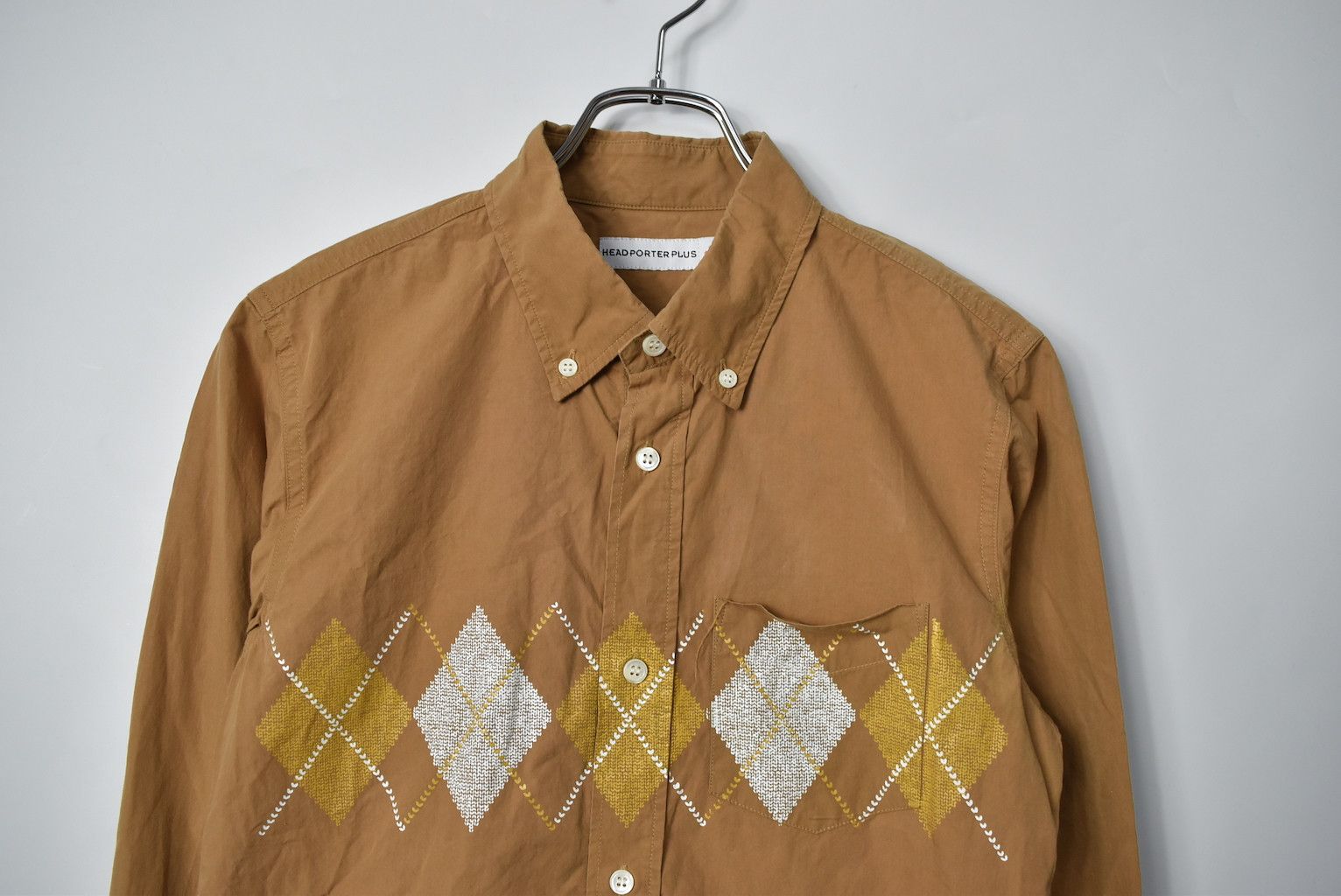 Head Porter × Hiroshi Fujiwara check graphic shirt 27289 - 744 50 Size US S / EU 44-46 / 1 - 3 Thumbnail
