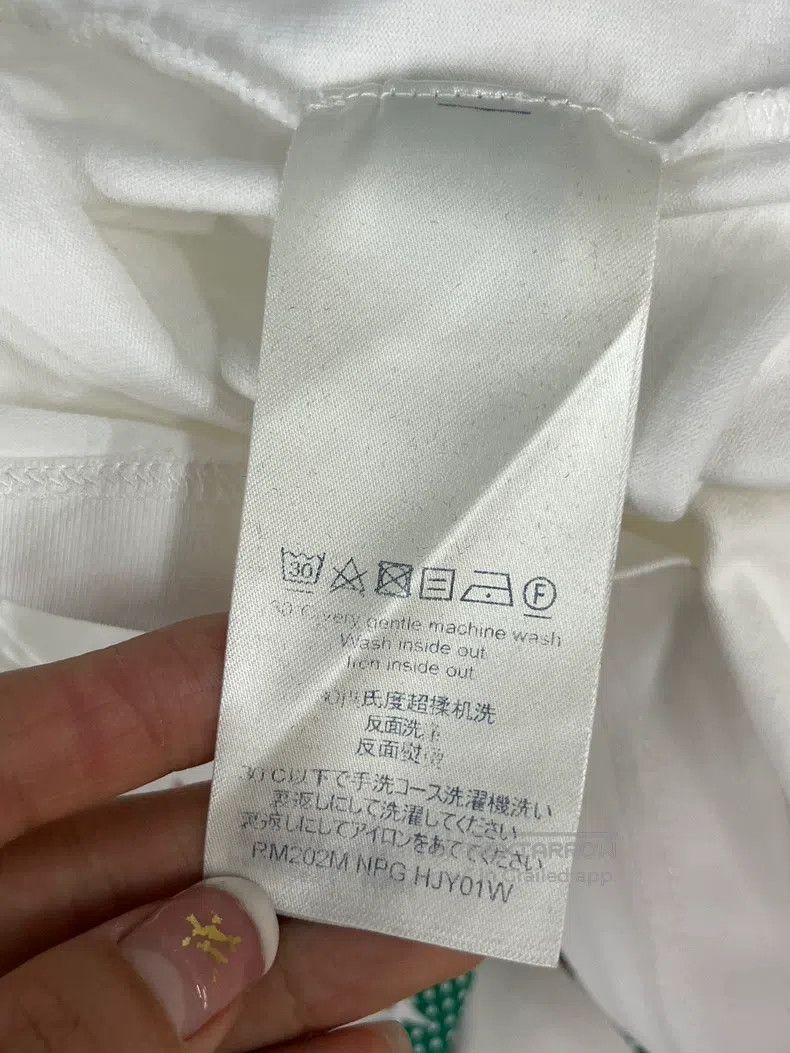 Louis Vuitton Louis Vuitton White printed short-sleeved T-shirt Size US L / EU 52-54 / 3 - 5 Thumbnail