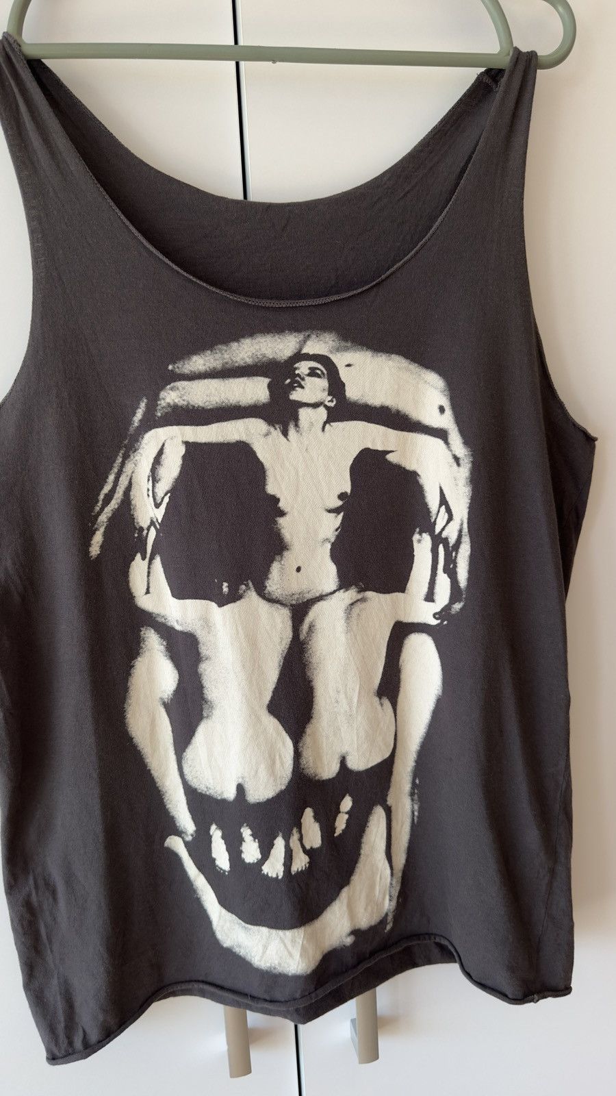 Vintage 90s Vintage Salvador Dali In Voluptas Mors Art Tank Top Size US L / EU 52-54 / 3 - 3 Thumbnail