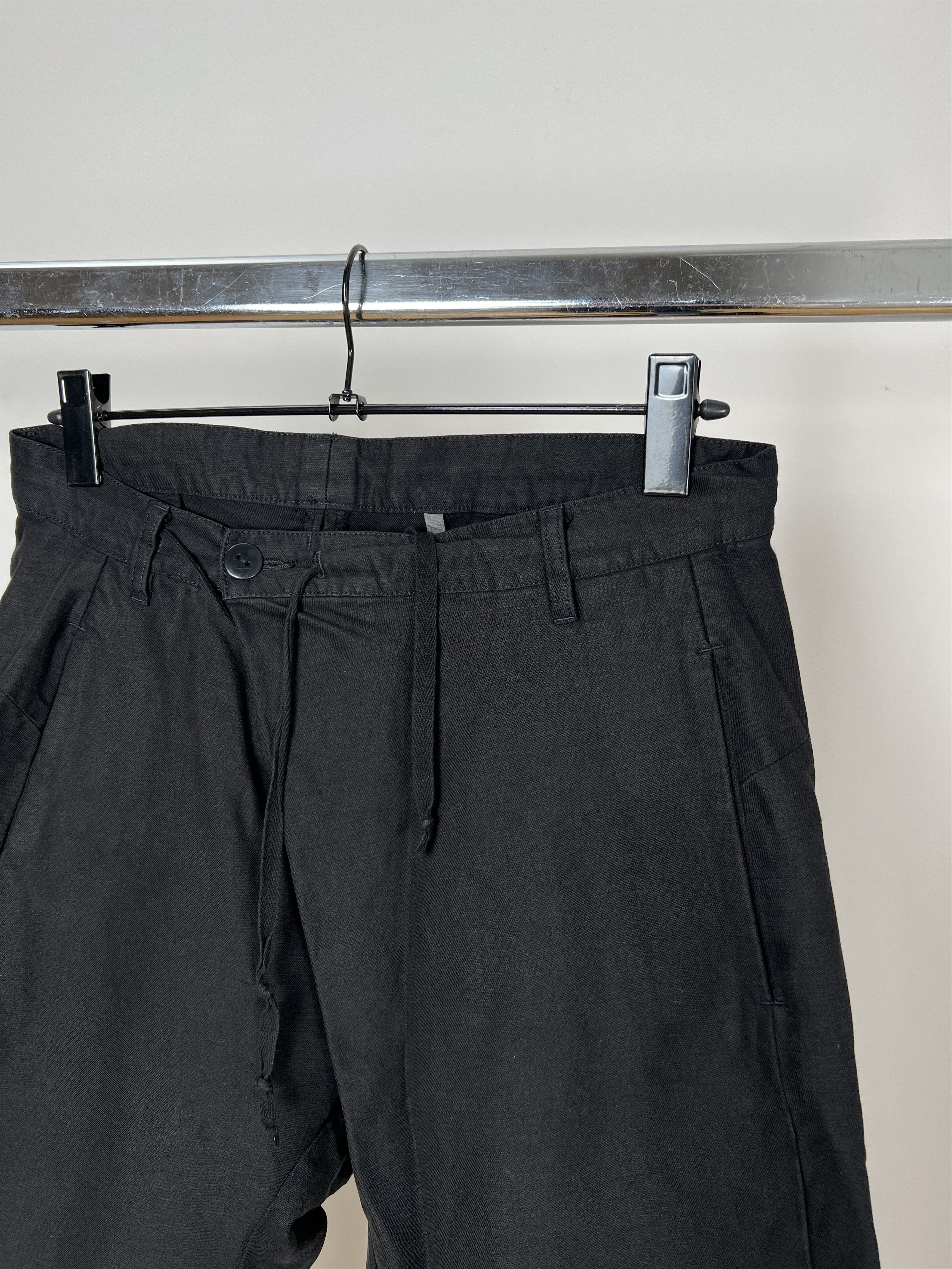 Kazuyuki Kumagai Attachment Kazuyuki Kumagai Attachment Cropped Abstract Pants Size US 31 - 14 Thumbnail