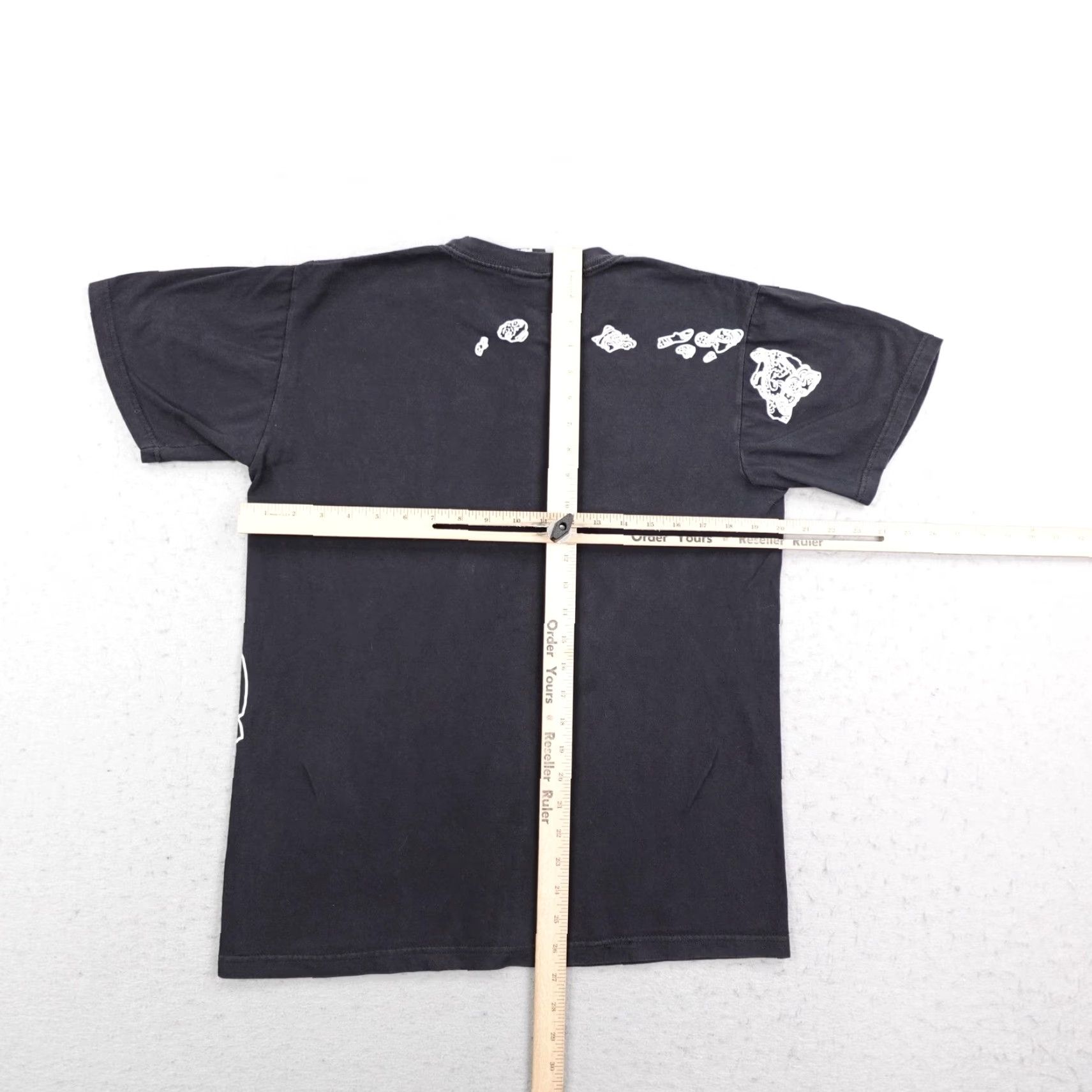 No Fear VINTAGE No Fear Shirt Mens M Black Hawaii Flag Skull Bandana Y2K Graphic Tee Size US M / EU 48-50 / 2 - 4 Thumbnail