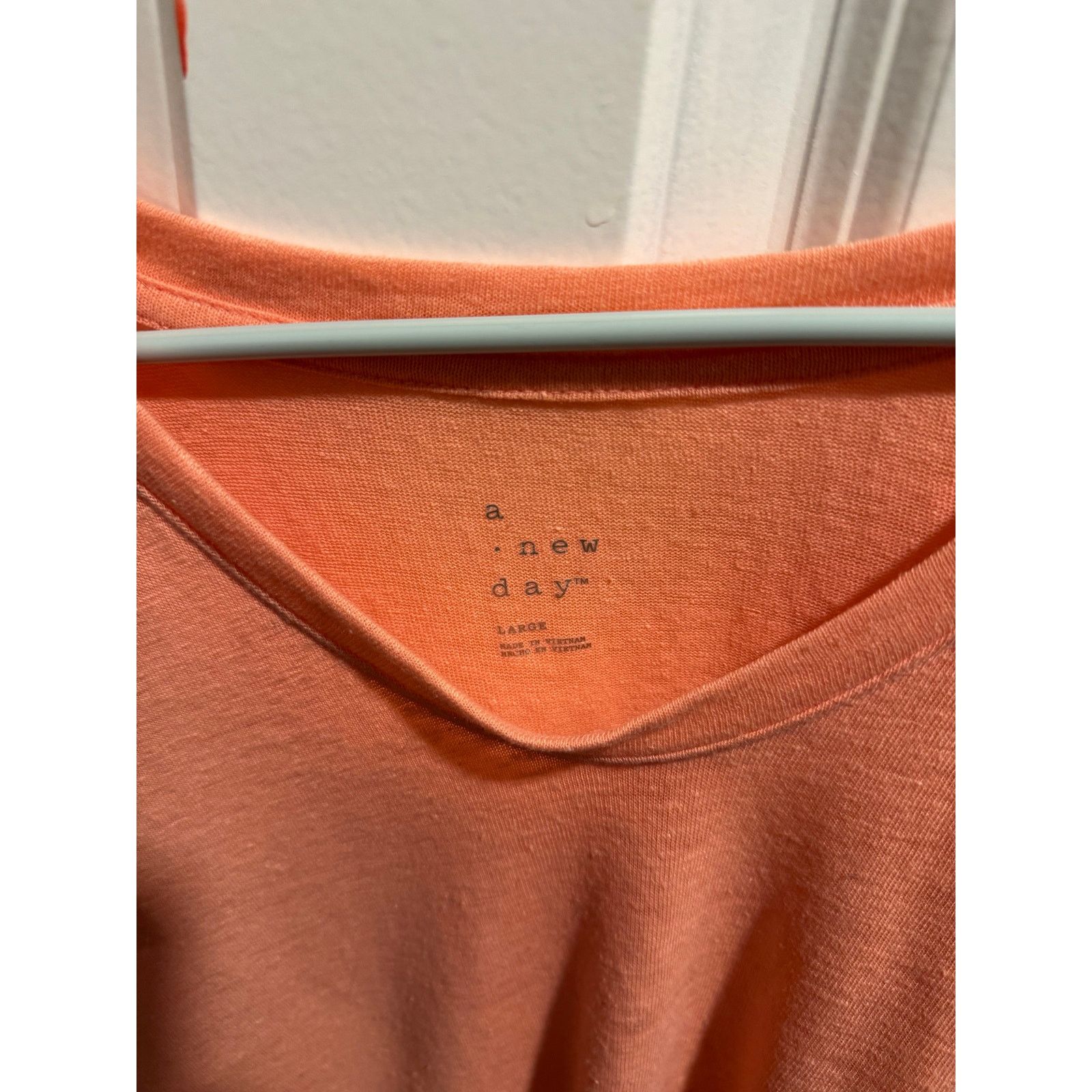 Other A New Day Linen Scoop Neck Flutter Sleeve Size Large Peach Size L / US 10 / IT 46 - 5 Thumbnail