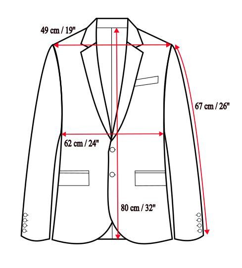 Suitsupply Napoli Wool Blazer Size 4XL (EU:60; UK:50; US:50R) Size 50R - 5 Thumbnail