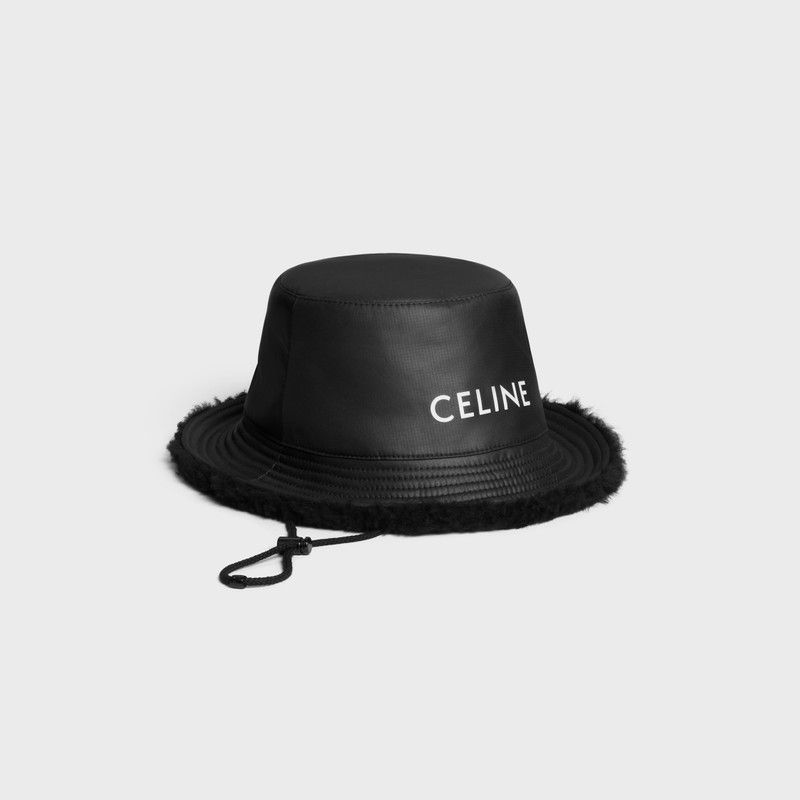 Celine o1w1db10526 AA01K0 Size : OS / Logo Hat / Cap in Black Size ONE SIZE - 2 Thumbnail