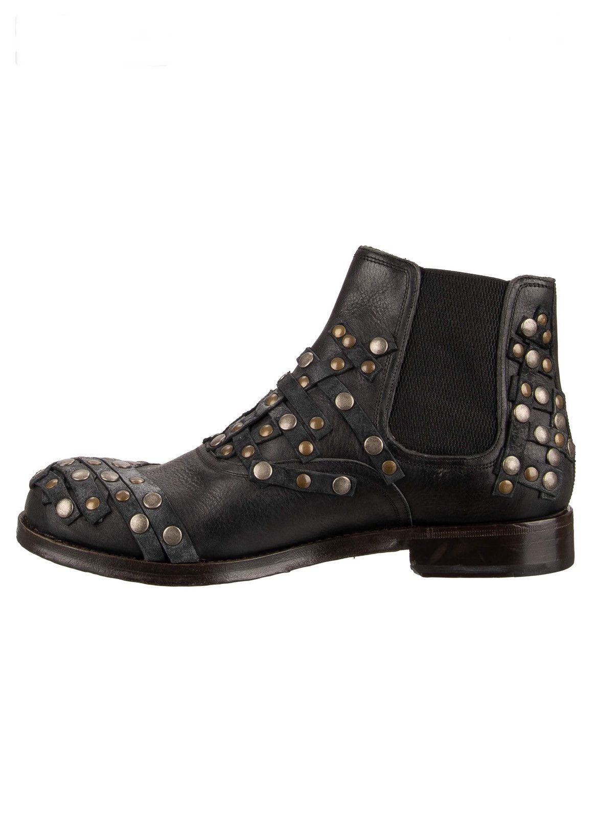 Dolce & Gabbana Studded Leather Ankle Boots. 8 Size US 8 / EU 41 - 3 Thumbnail