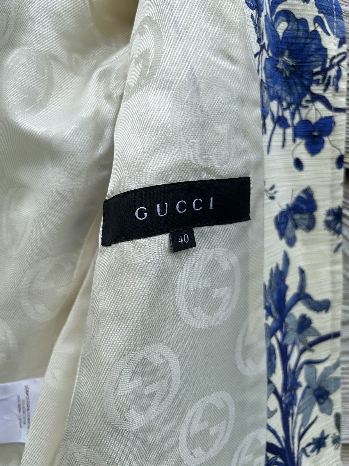 Gucci Gucci Spring Coat Chester Coat Flora Trench S06 Runway 40 Size S / US 4 / IT 40 - 13 Thumbnail