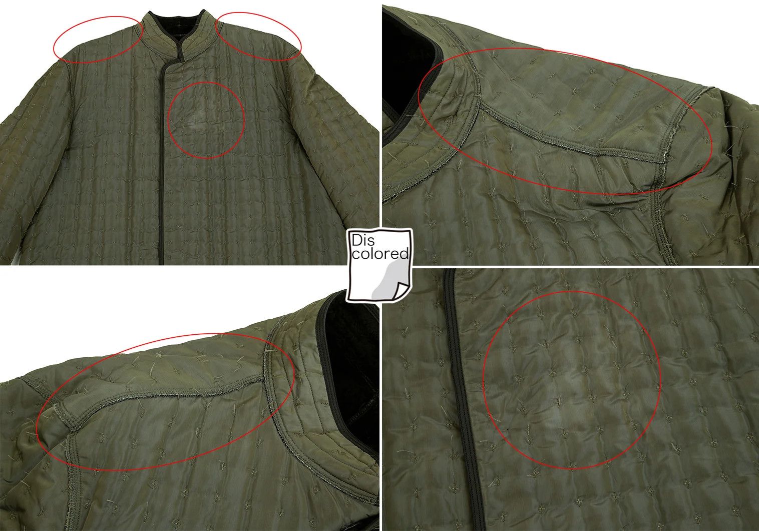 Jean Paul Gaultier Snap Button Coat in Khaki and Black, Size 48 Size US M / EU 48-50 / 2 - 2 Thumbnail