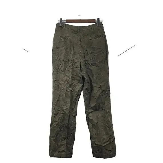 Beverly Hills Polo Club Vtg POLO CLUB USA Green Wool Casual Pant Trouser Slack Size US 28 / EU 44 - 2 Thumbnail