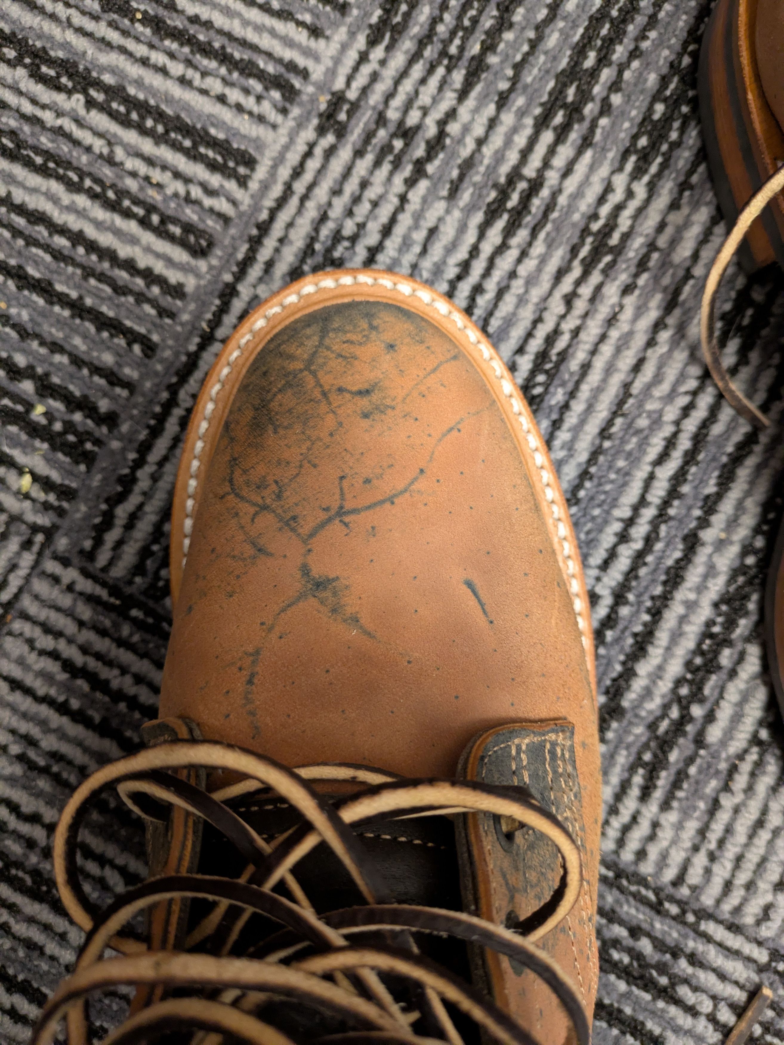 Truman Boot Co. Navy Horse Rump RO Size US 8.5 / EU 41-42 - 8 Thumbnail