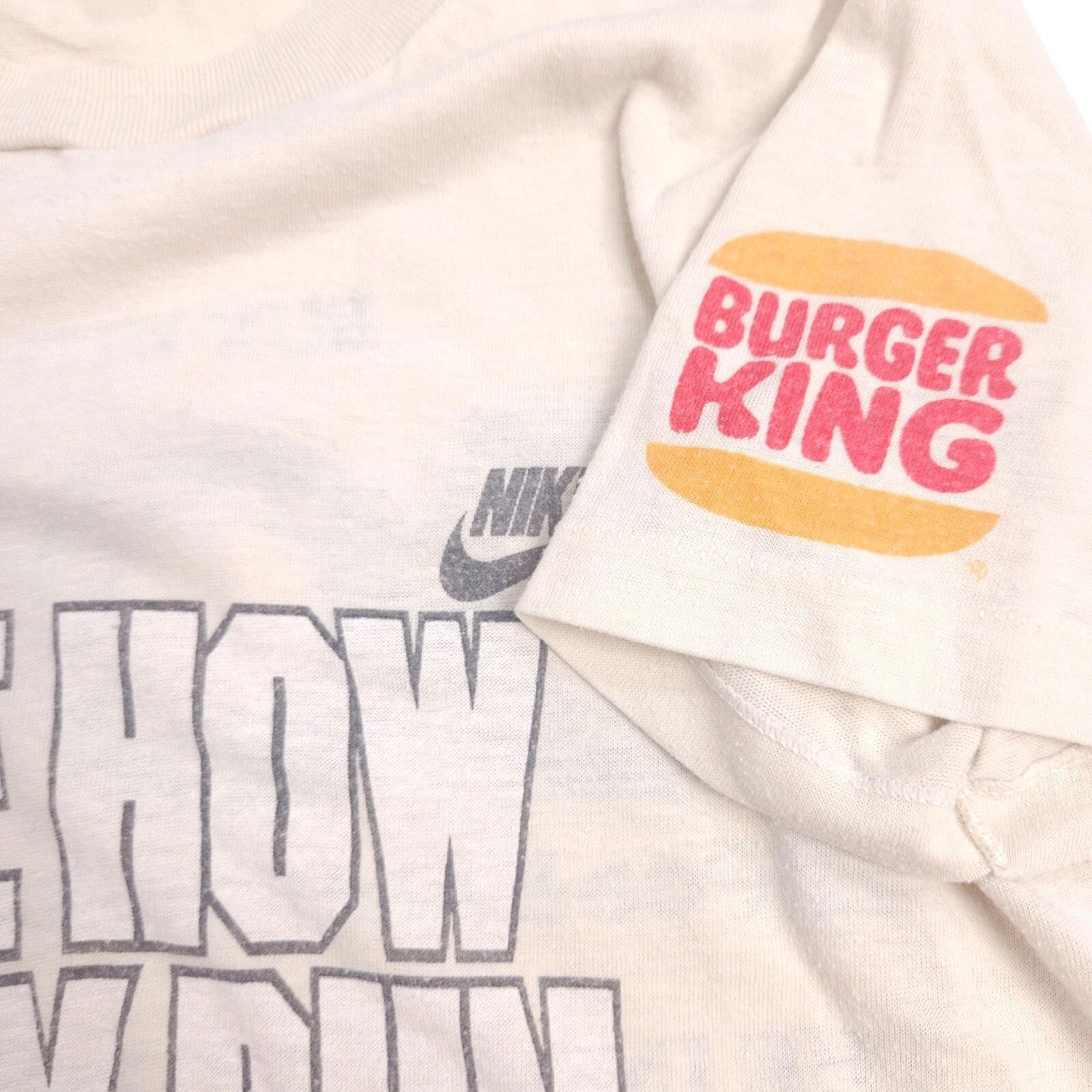 Nike Vintage 1981 Nike Gasparilla Burger King Run Race Shirt S Size US S / EU 44-46 / 1 - 3 Thumbnail