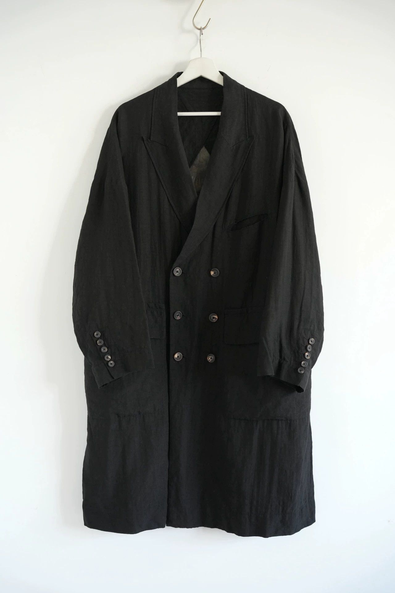 Ziggy Chen Ziggy Chen SS22 Wuwei Reversible DB Linen Coat Size US S / EU 44-46 / 1 - 3 Thumbnail